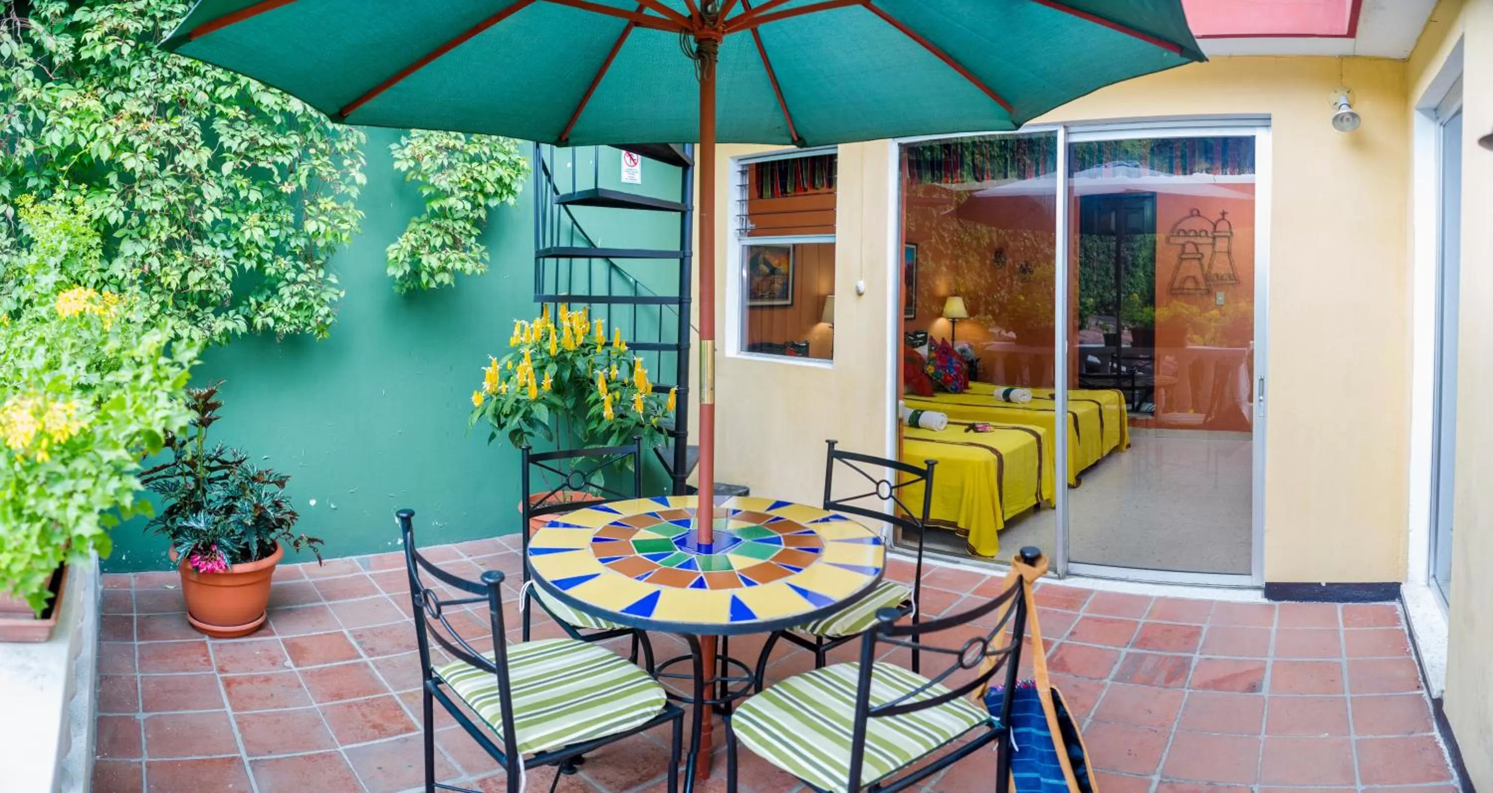 Balcony/Terrace in Hotel Casa Rustica by AHS