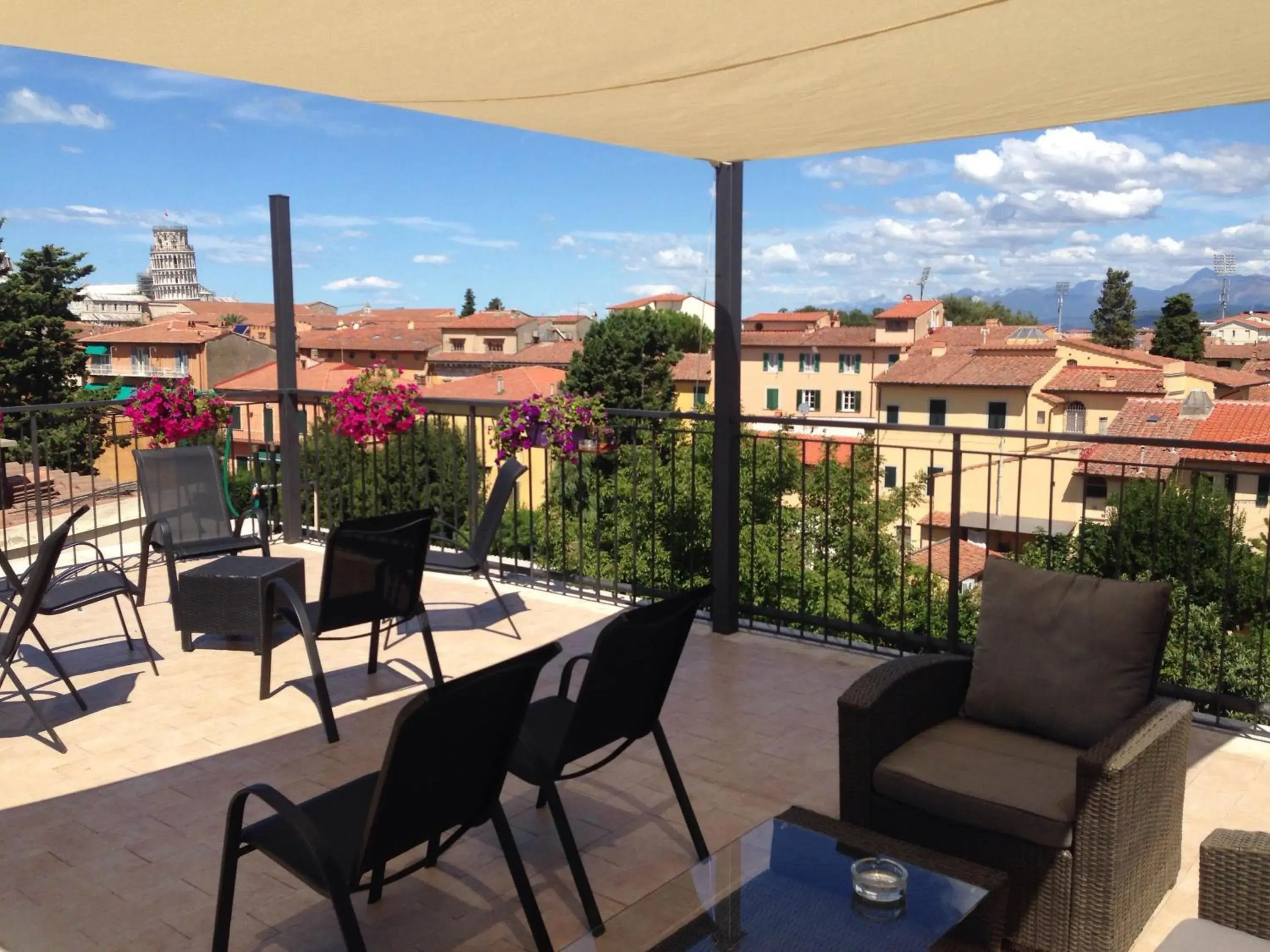 Balcony/Terrace in Hotel Di Stefano