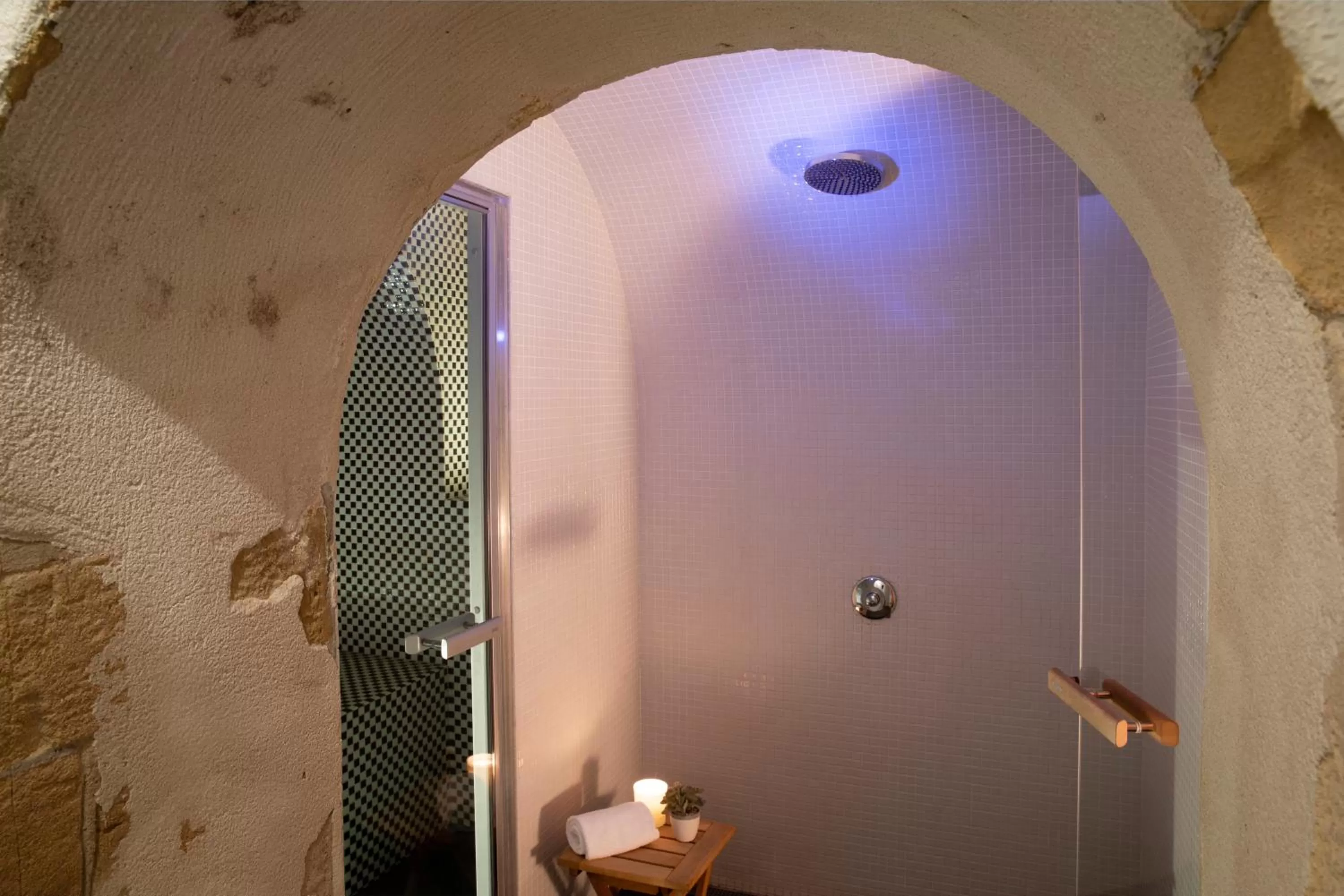 Sauna in Hôtel Marais Hôme