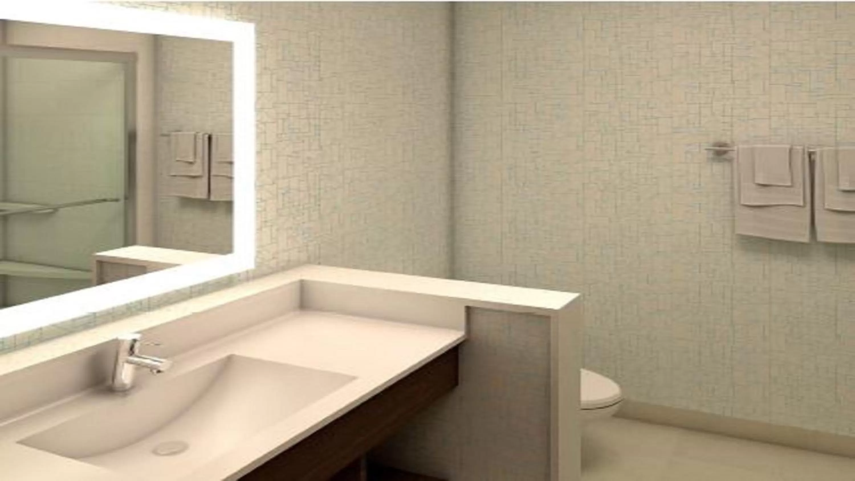 Bathroom in Holiday Inn Express Fullerton-Anaheim by IHG