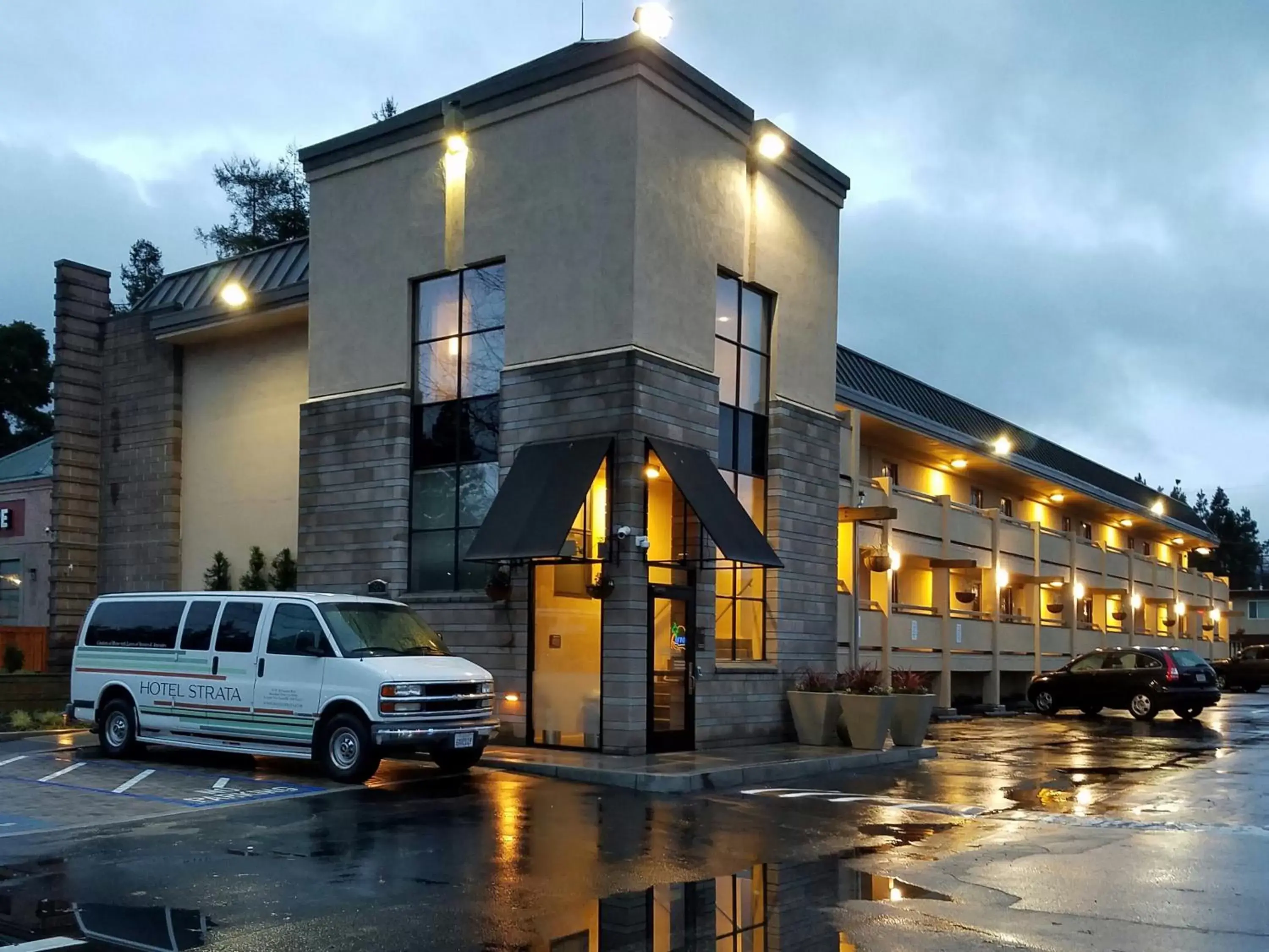 Facade/entrance, Property Building in Hotel Strata