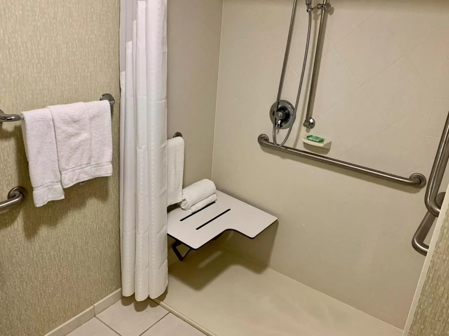 Shower, Bathroom in Holiday Inn & Suites Virginia Beach - North Beach, an IHG Hotel