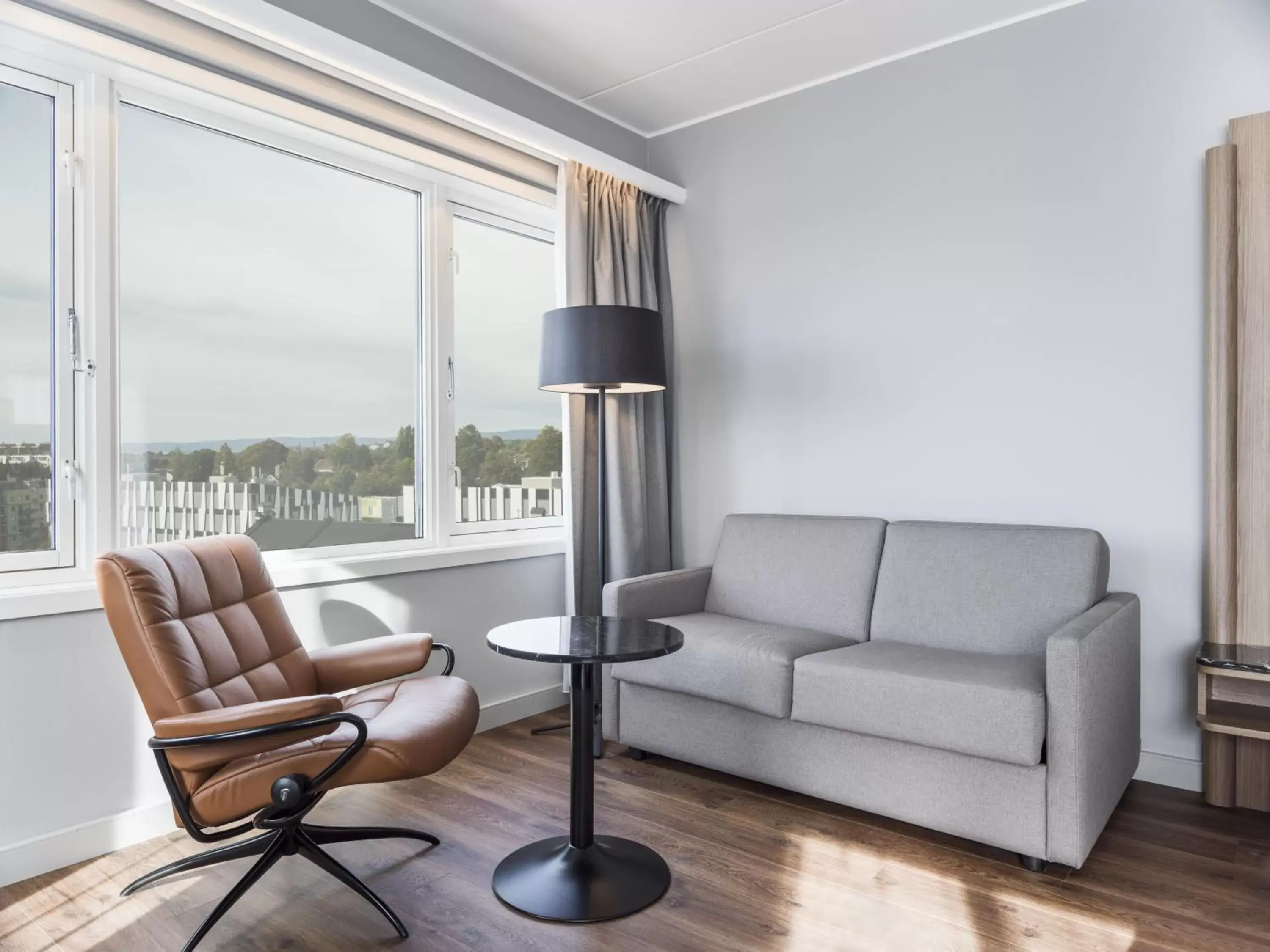 Bedroom, Seating Area in Radisson Blu Hotel Nydalen, Oslo