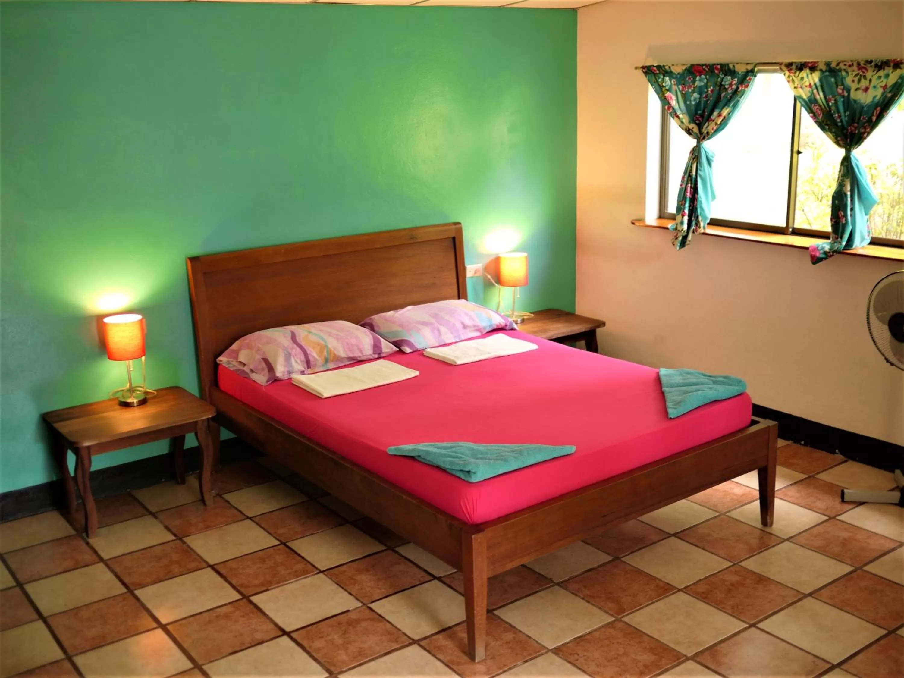 Bed in Hospedaje Soma