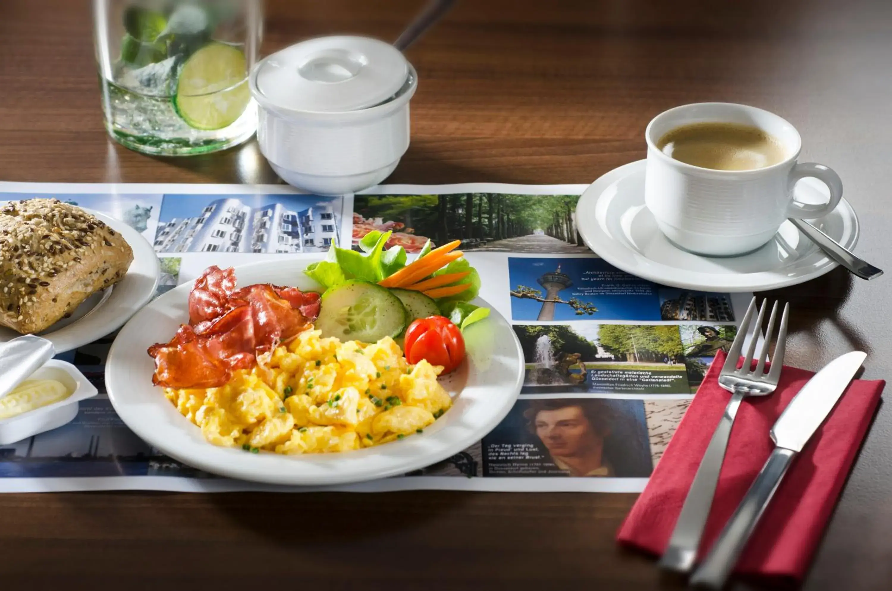 Buffet breakfast in Hotel am Hofgarten