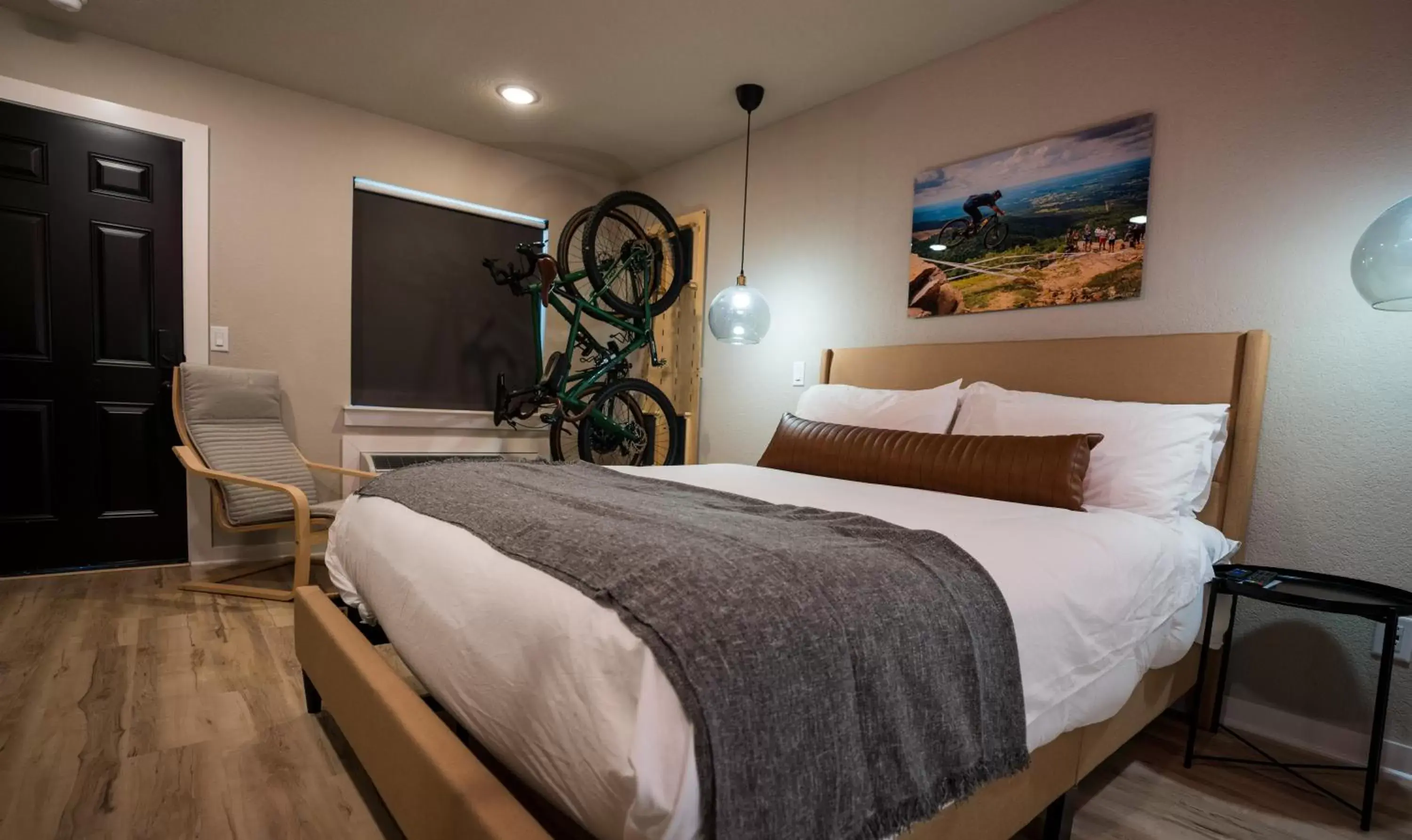 Bed in The Bike Inn