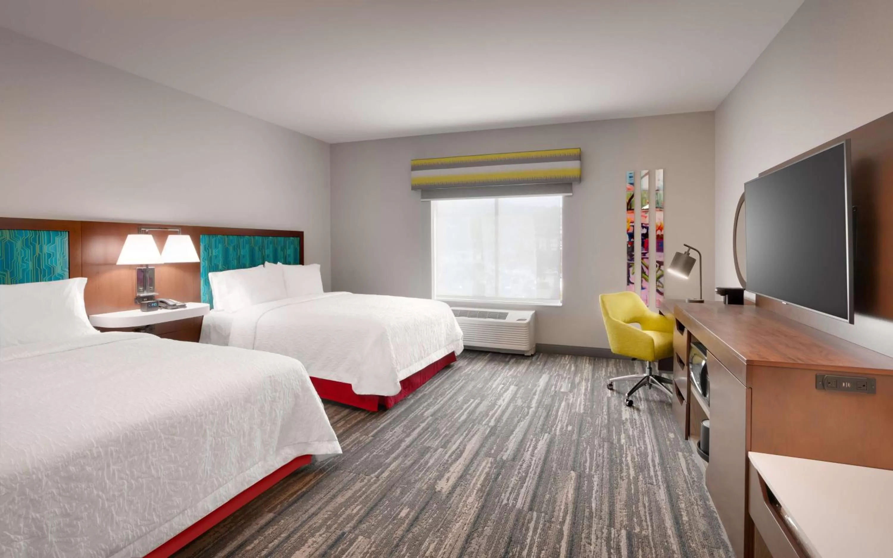 Bedroom, Bed in Hampton Inn Draper Salt Lake City, Ut