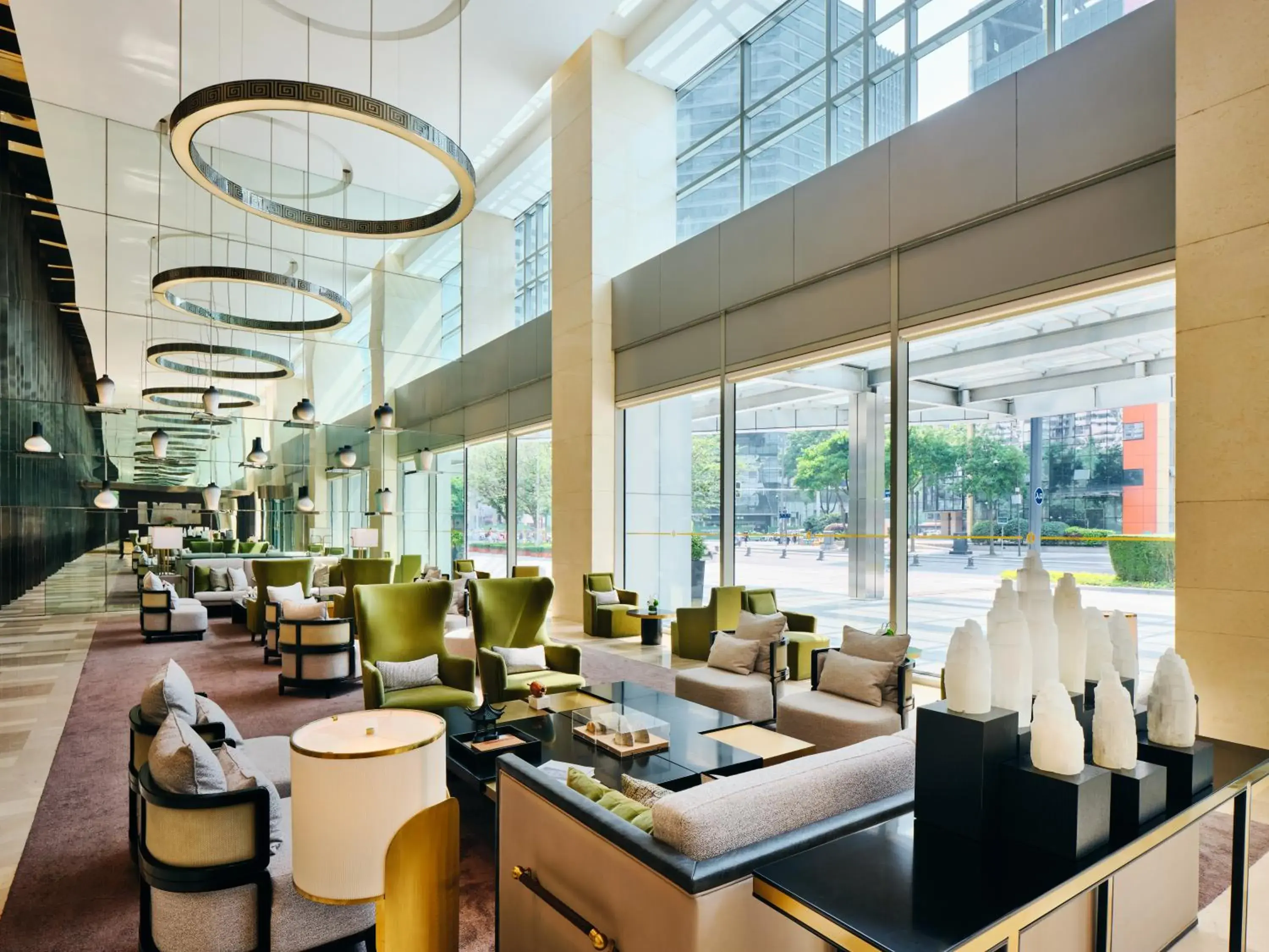 Lobby or reception, Restaurant/Places to Eat in Intercontinental Residences Chengdu City Center