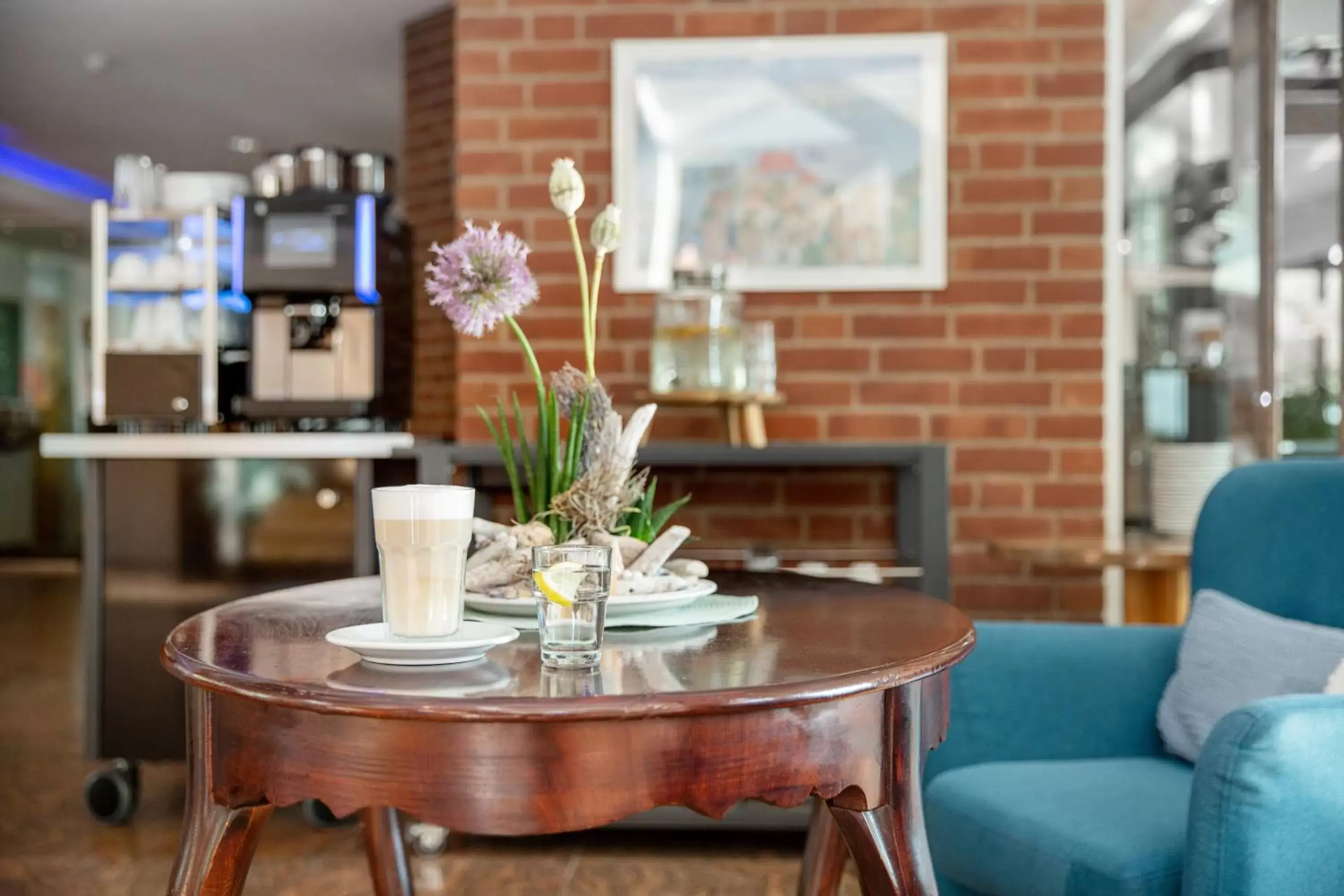 Lobby or reception, Restaurant/Places to Eat in Stadthotel Eckernförde