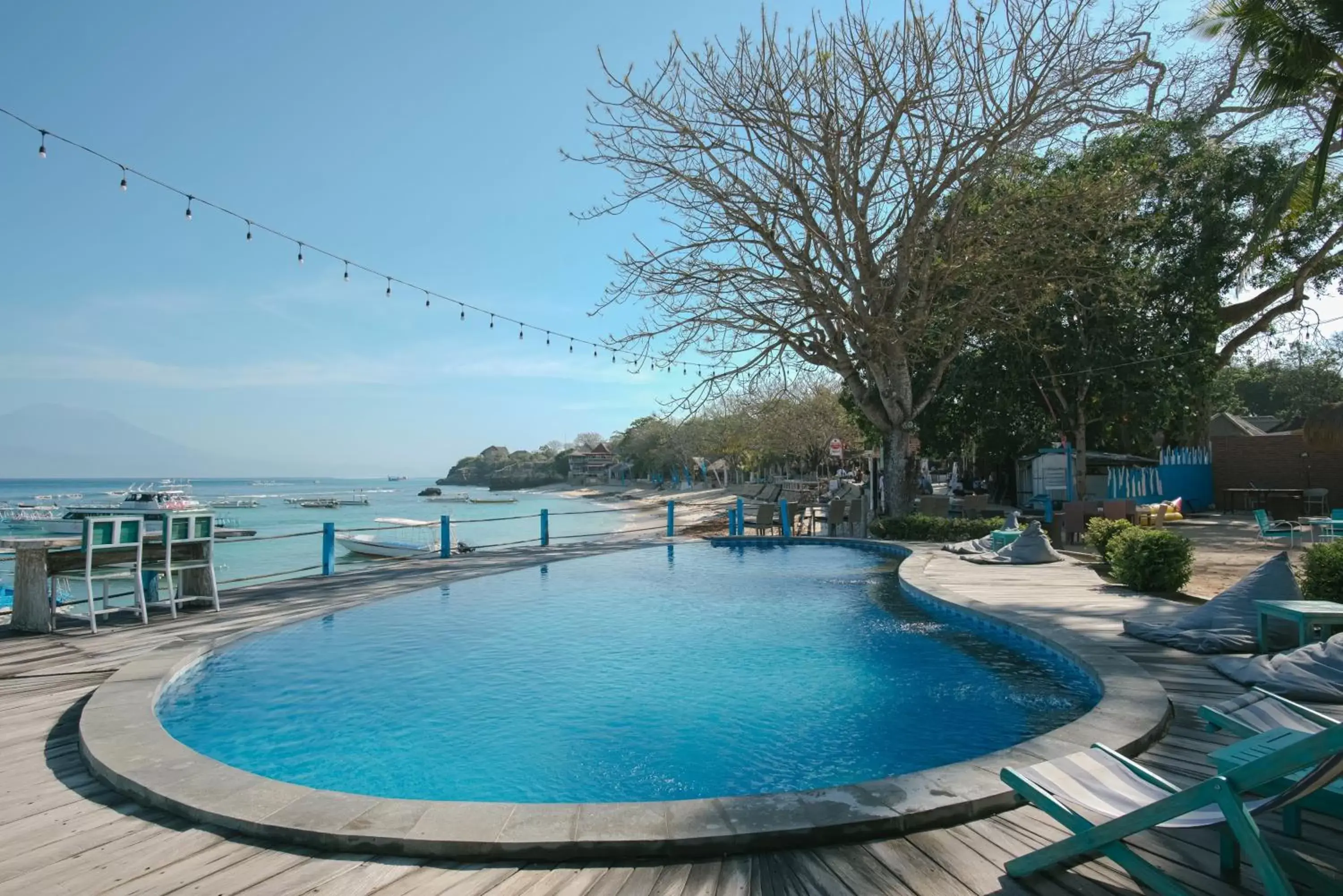 Natural landscape, Swimming Pool in Le Nusa Beach Club