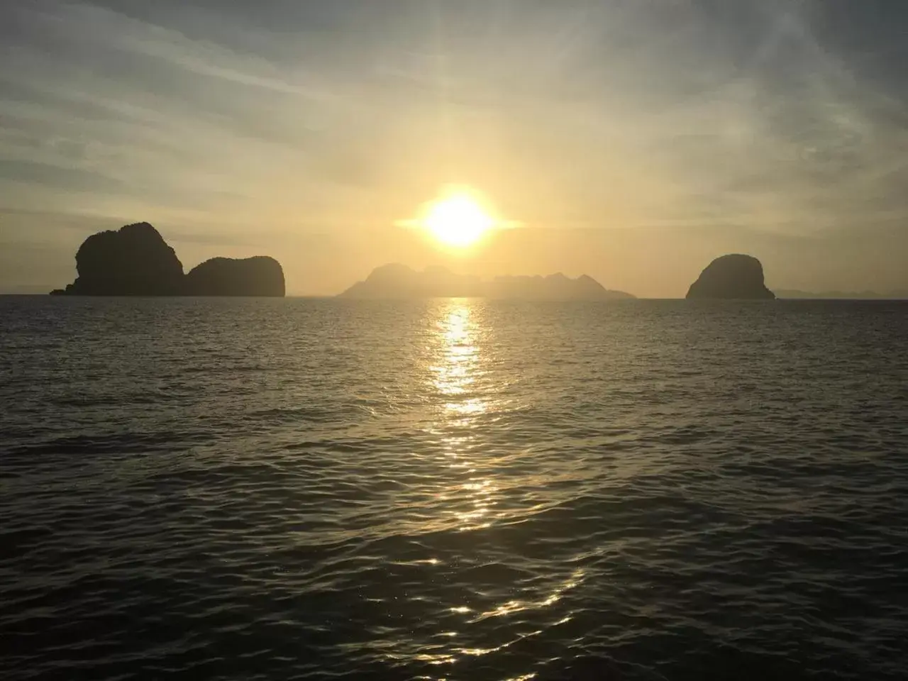 Sunrise in Koh Ngai Resort