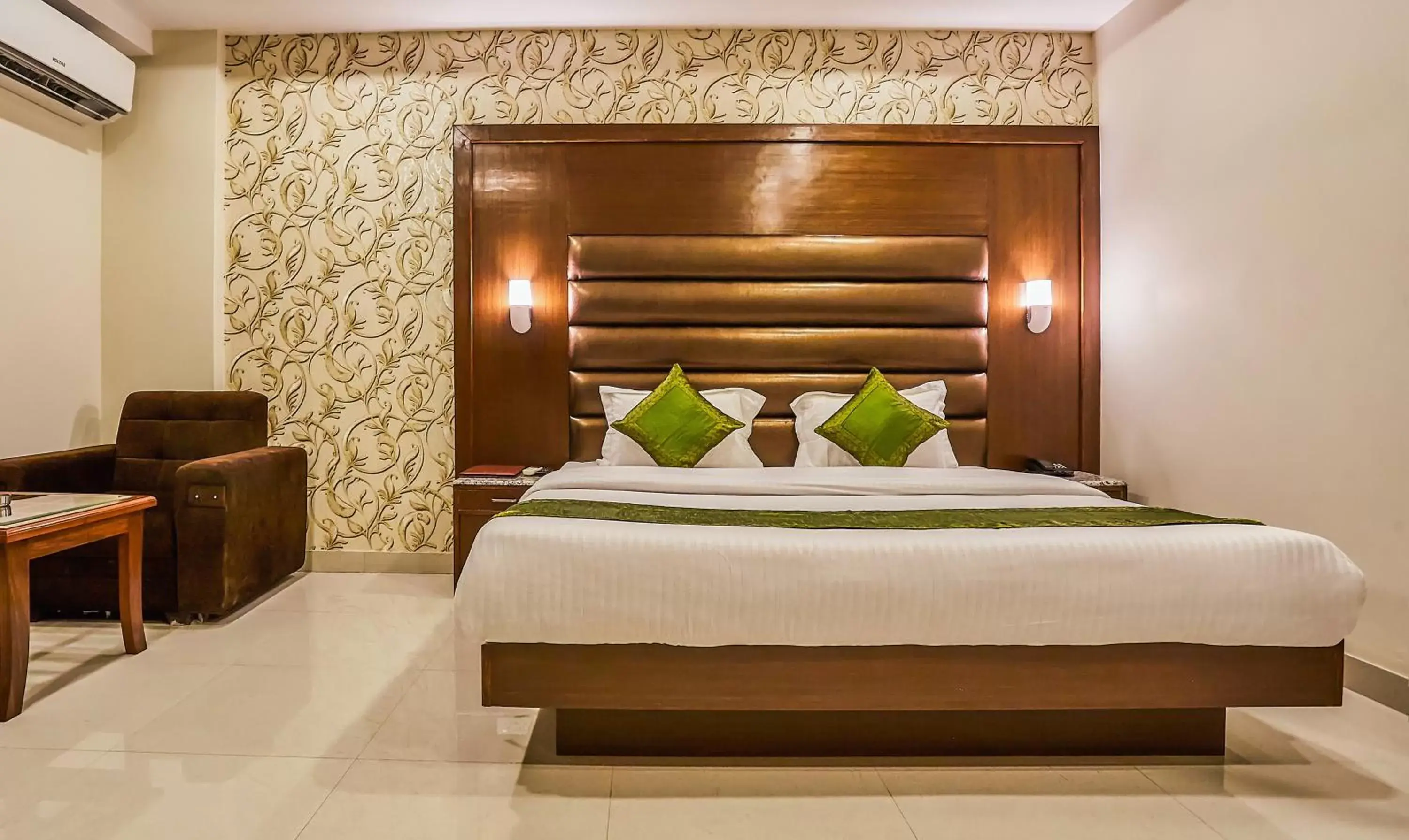 Bedroom, Bed in Treebo Grand Legacy Elite With Roof Top Cafe Bedroom, Bed in Treebo Grand Legacy Elite With Roof Top Cafe