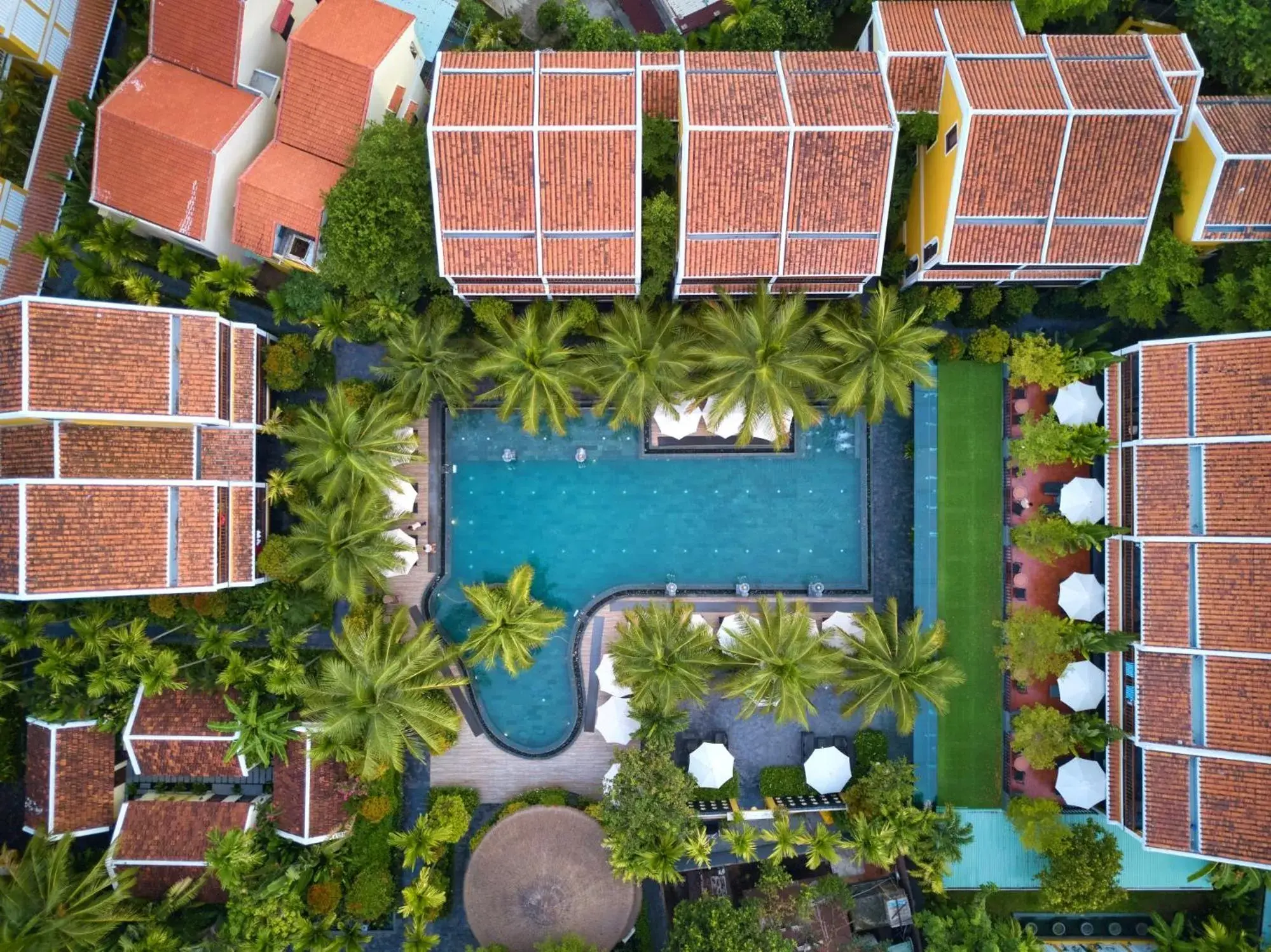 Floor plan, Bird's-eye View in La Siesta Hoi An Resort & Spa