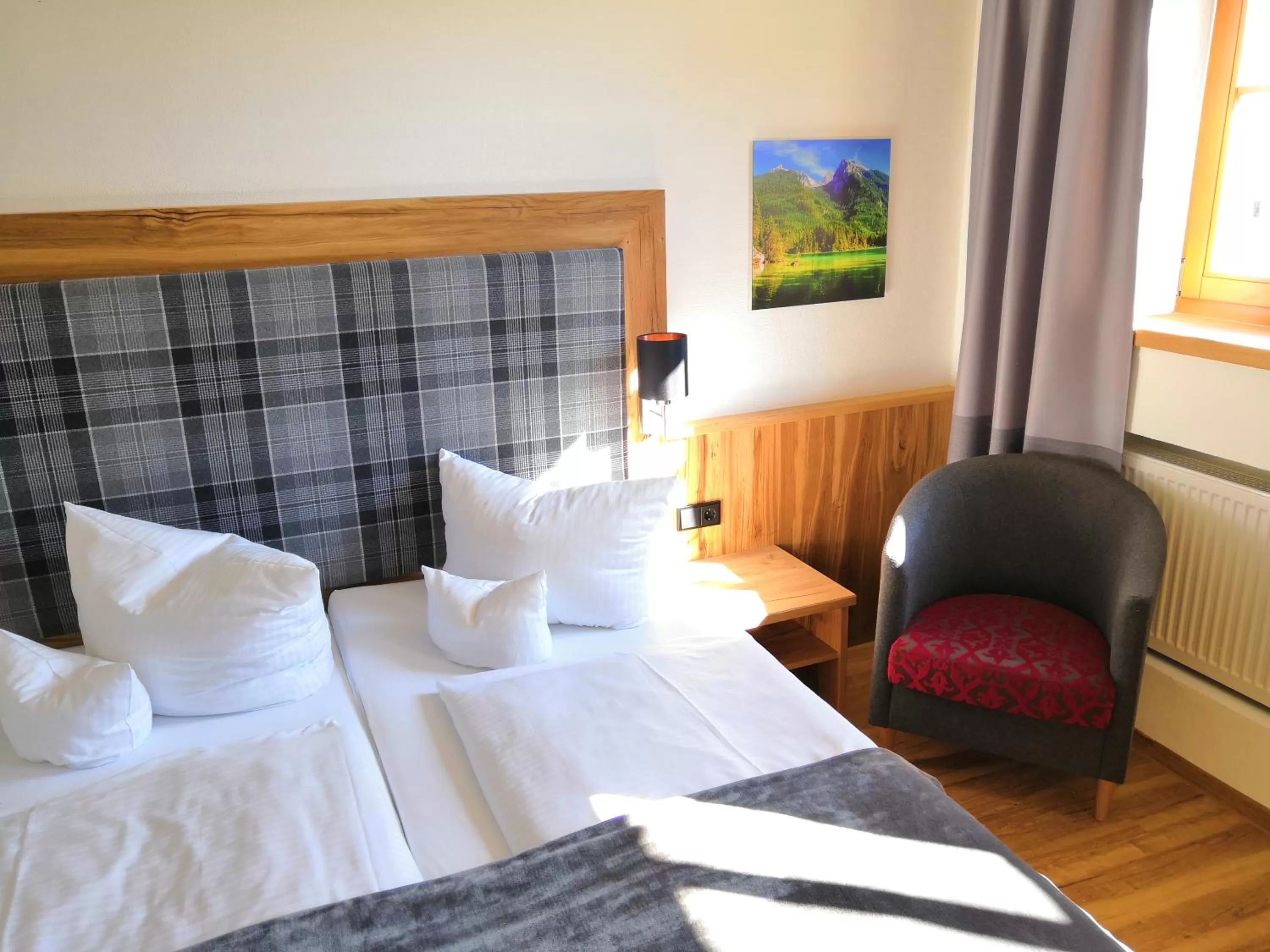 Bed in Gasthof Schwarz