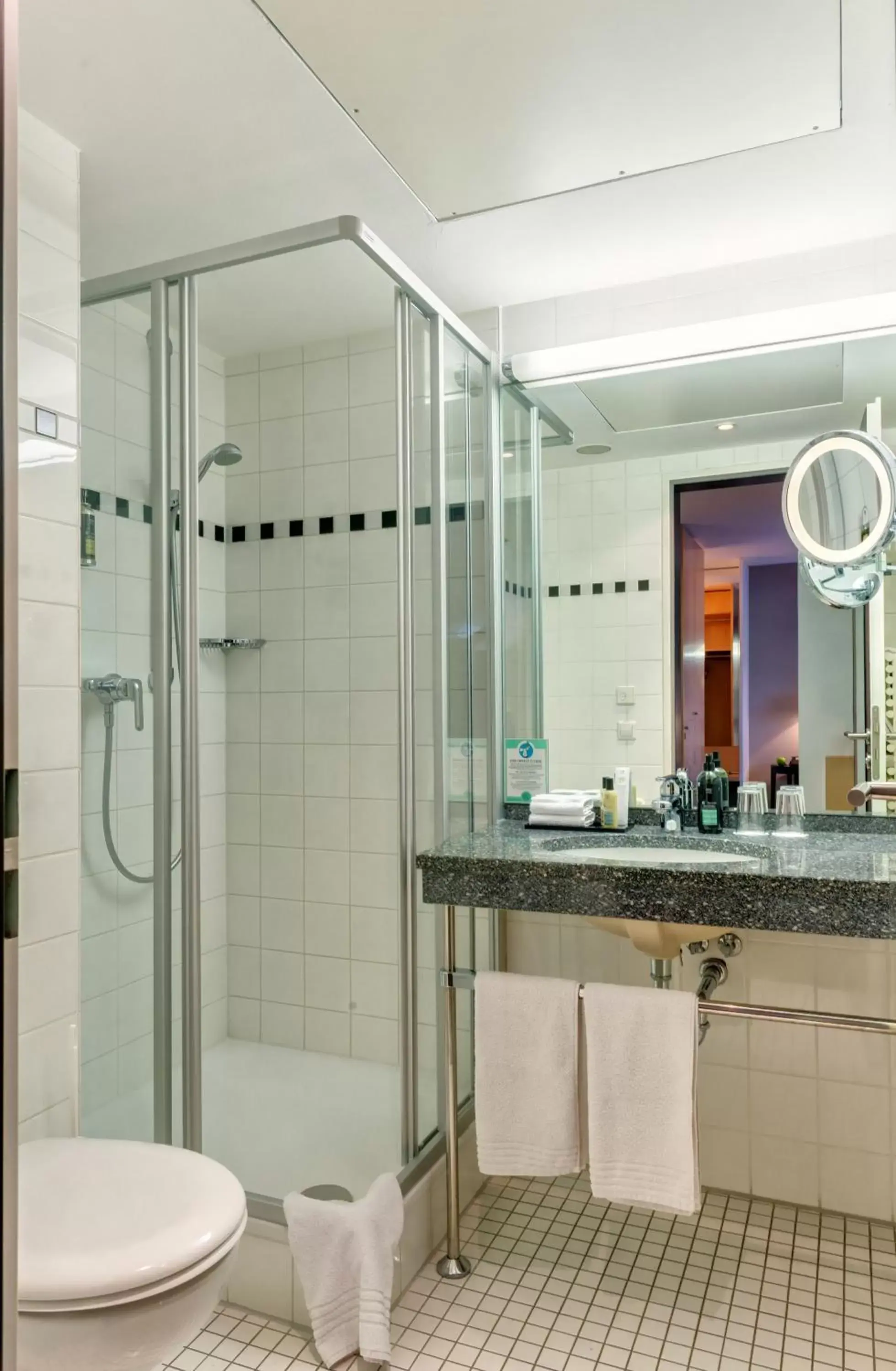 Shower, Bathroom in nestor Hotel Stuttgart-Ludwigsburg