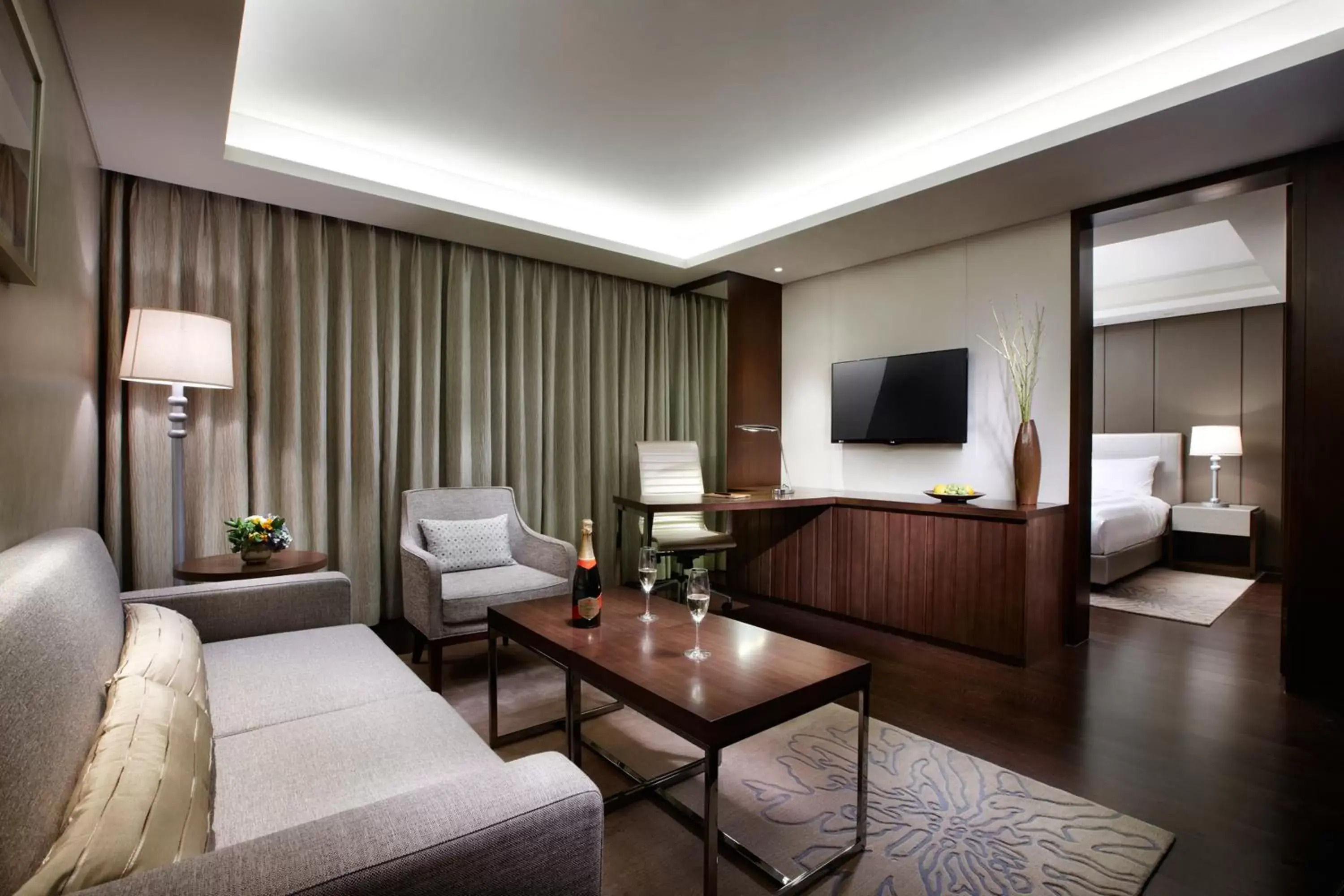 Living room, Seating Area in LOTTE City Hotel Daejeon