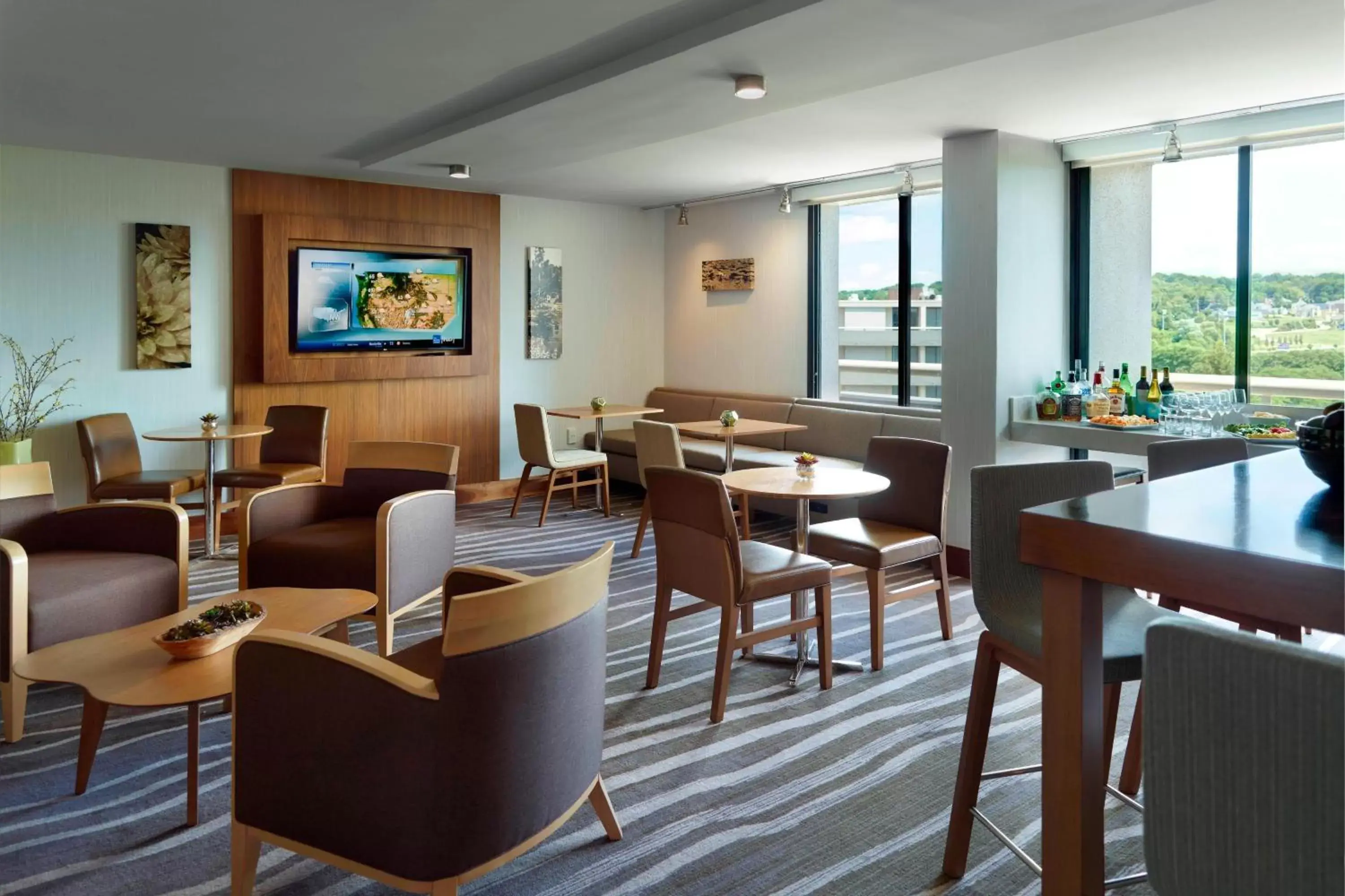 Lounge or bar, Lounge/Bar in Marriott at the University of Dayton