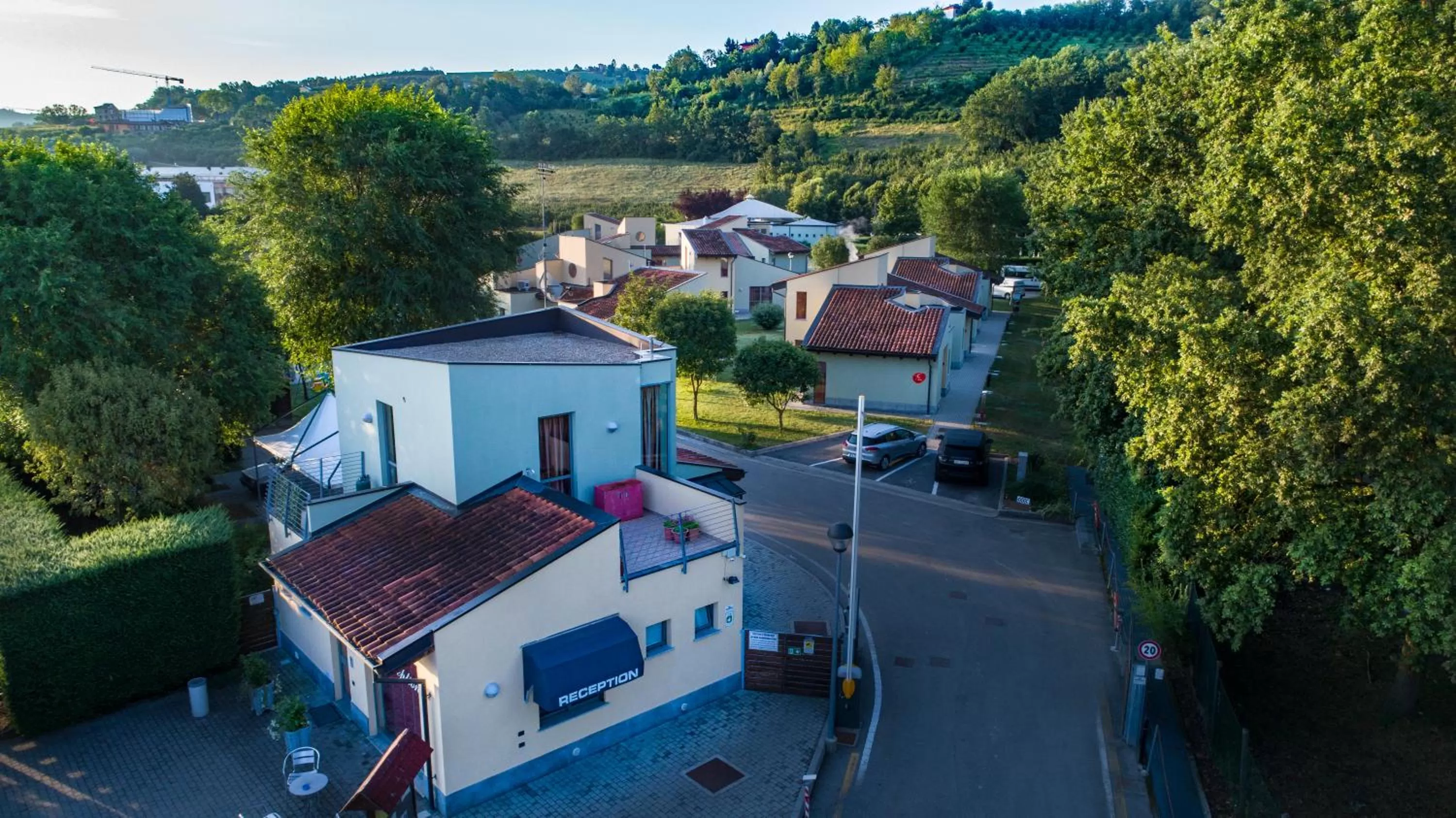 Neighbourhood, Bird's-eye View in AgriCamping AlbaVillage Hotel & Wellness