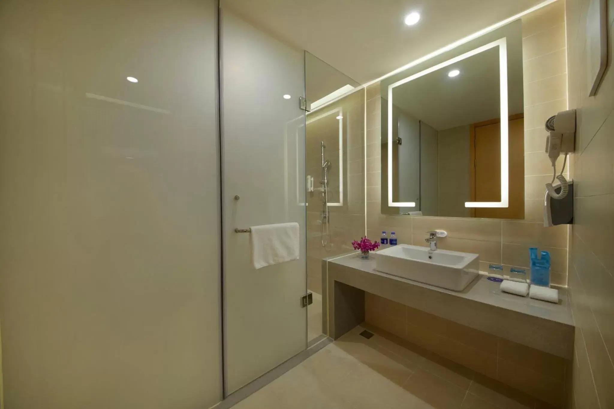 Photo of the whole room, Bathroom in Holiday Inn Express Zhengzhou Zhengdong, an IHG Hotel