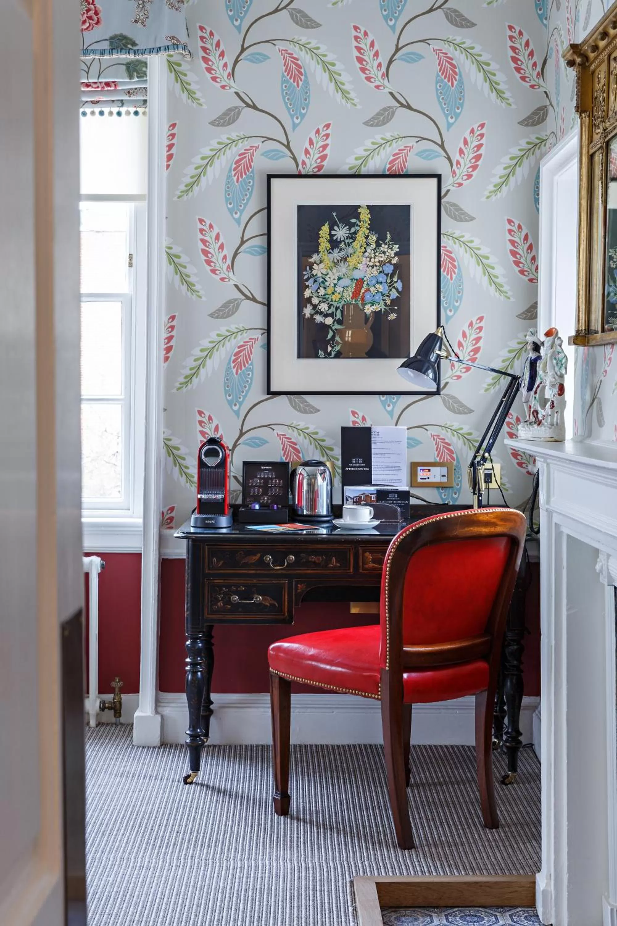 Seating area in The Assembly House in central Norwich