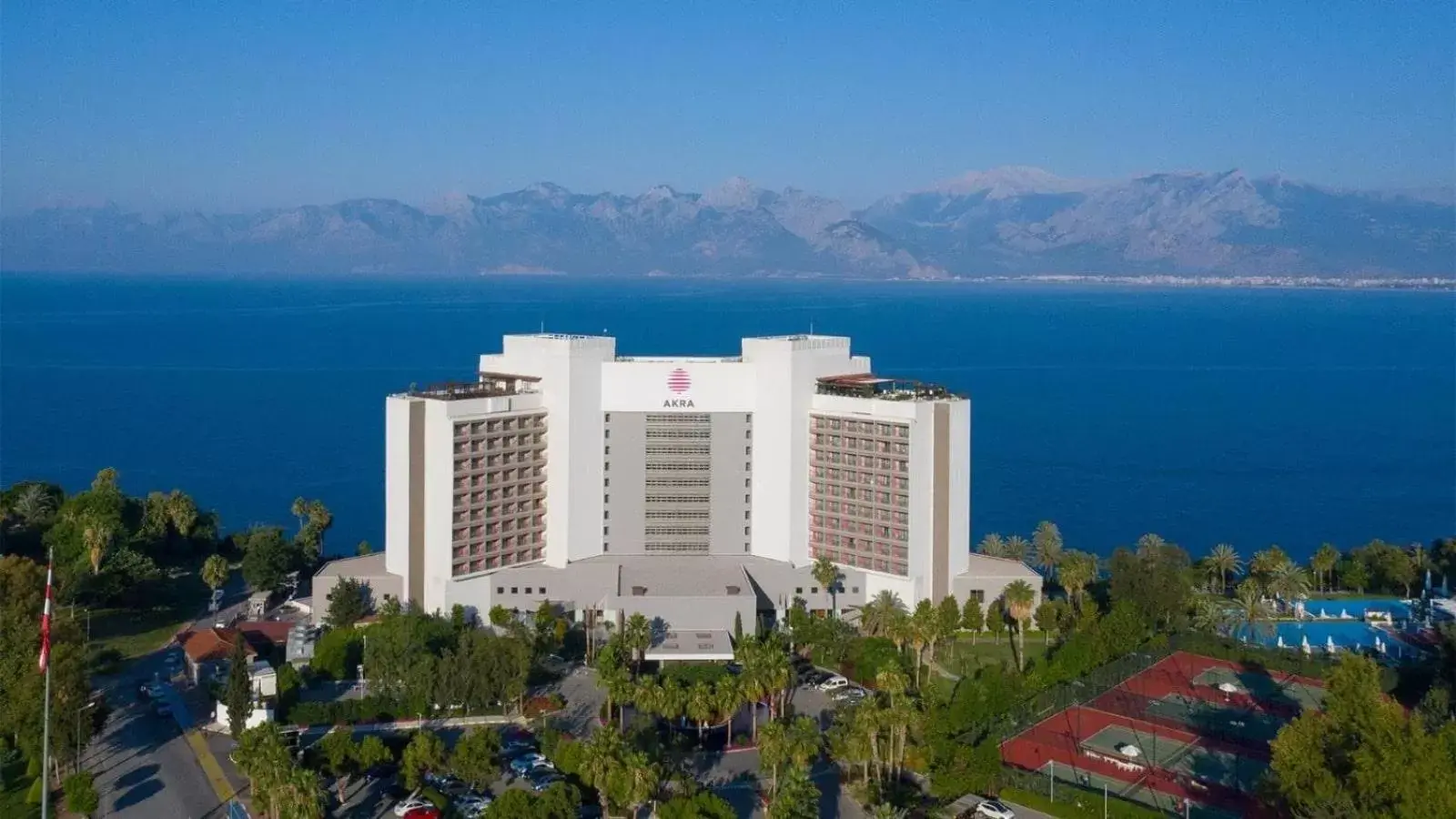 Property building, Bird's-eye View in Akra Hotel