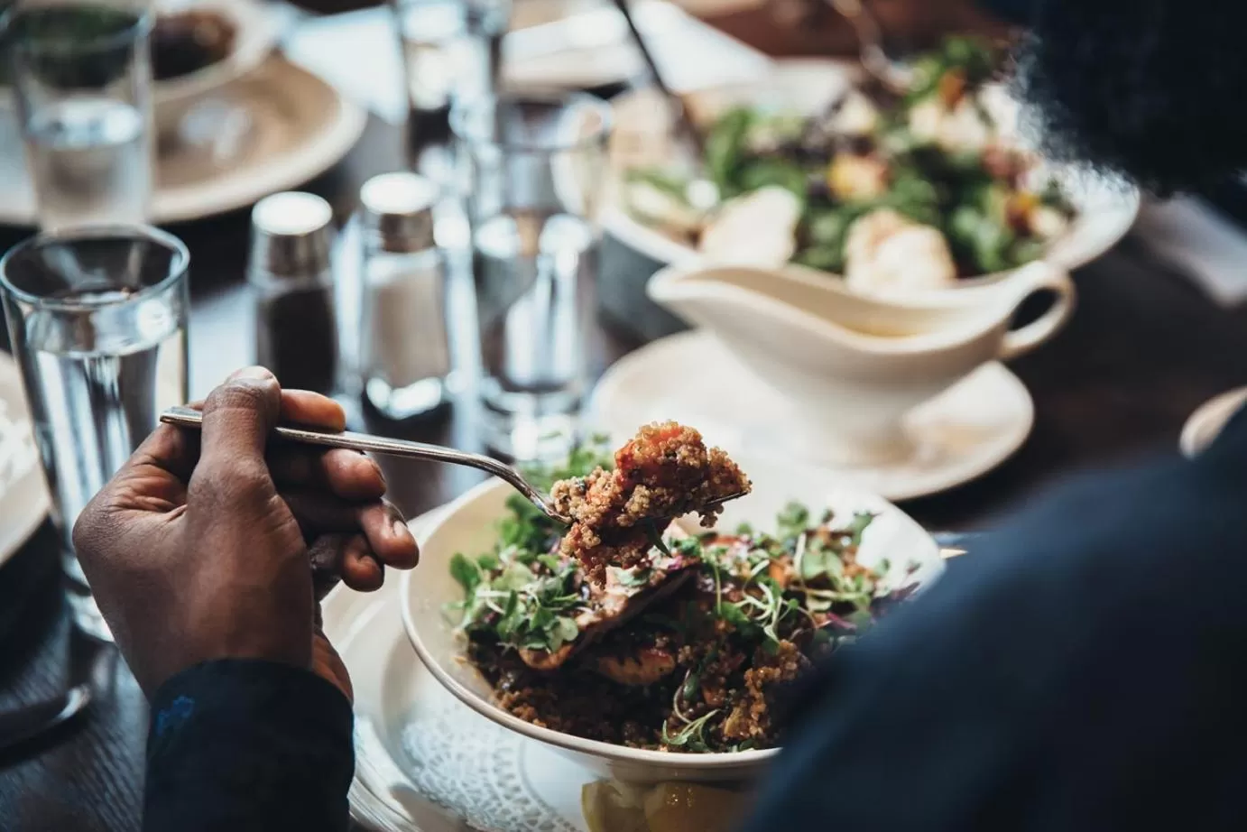 Food in Los Angeles Athletic Club