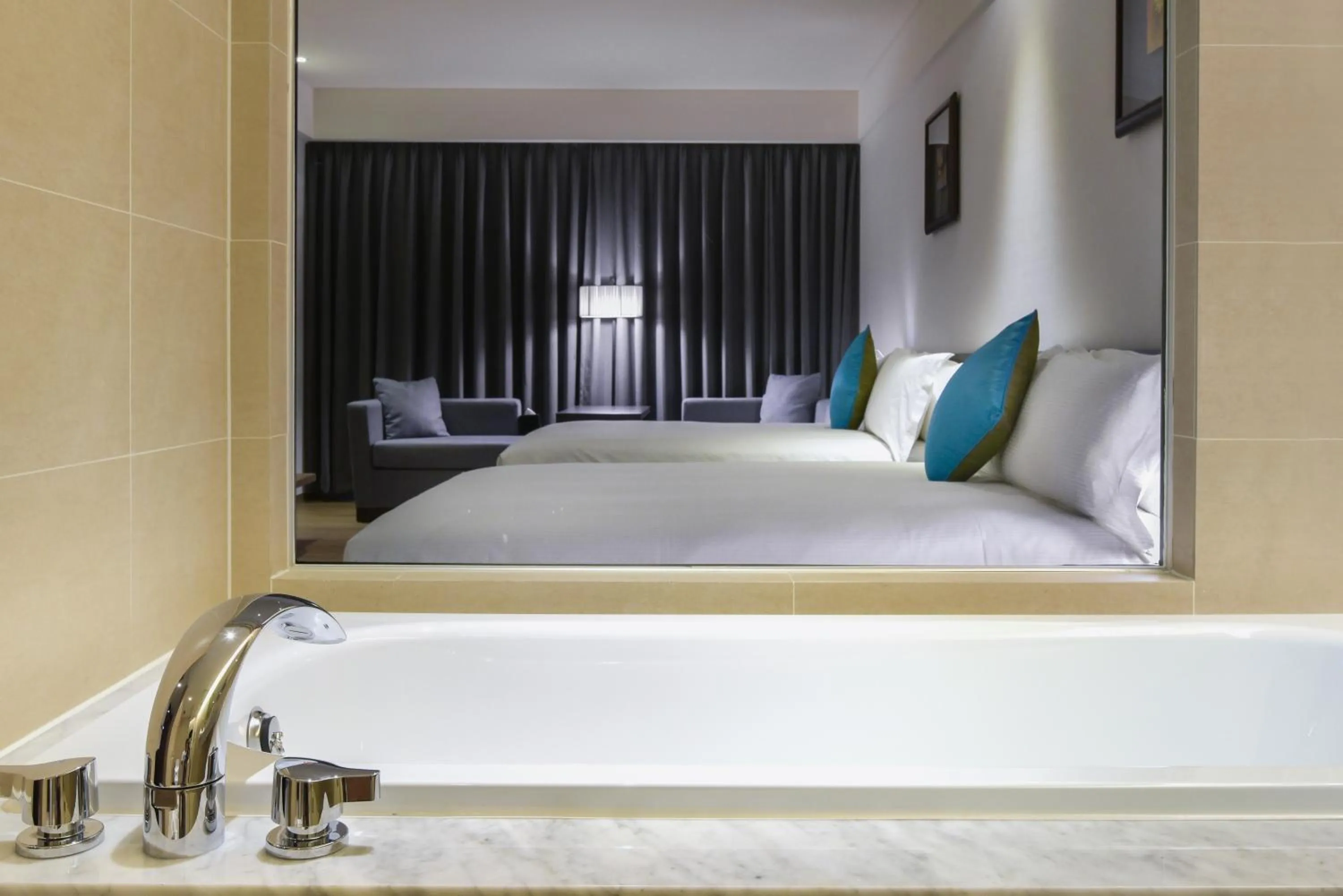 Bed in Just Sleep Kaohsiung Station