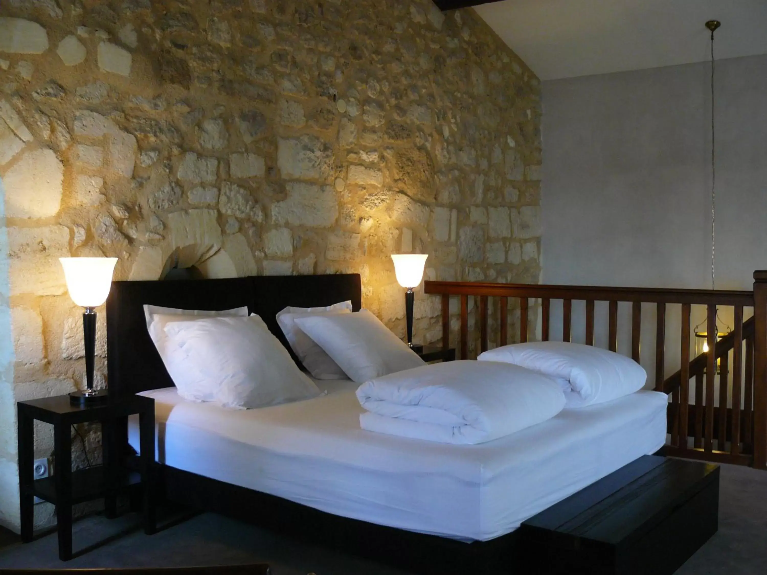 Bedroom, Bed in Chateau de la Vieille Chapelle