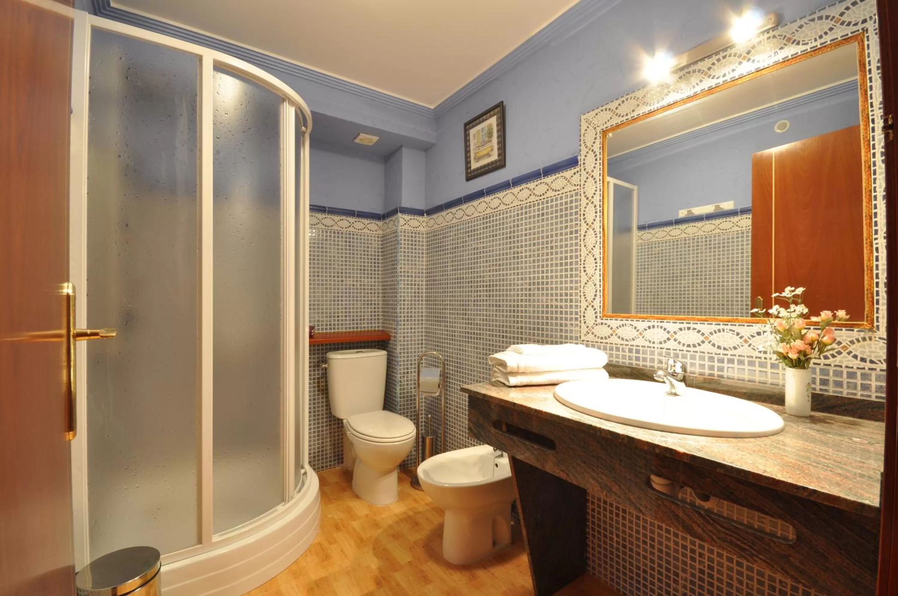 Bathroom in Unique Hotel Apartments