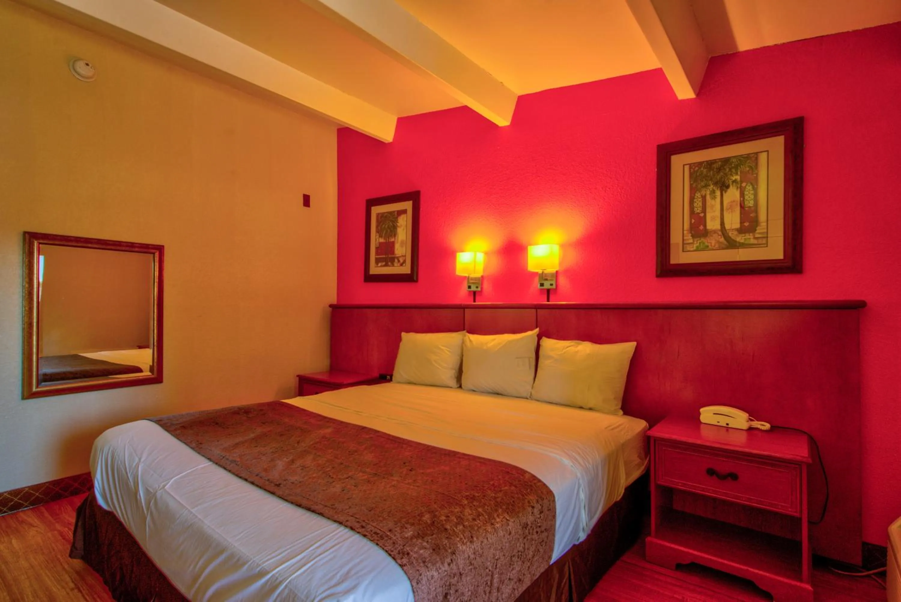 Bed in Clearwater Hotel