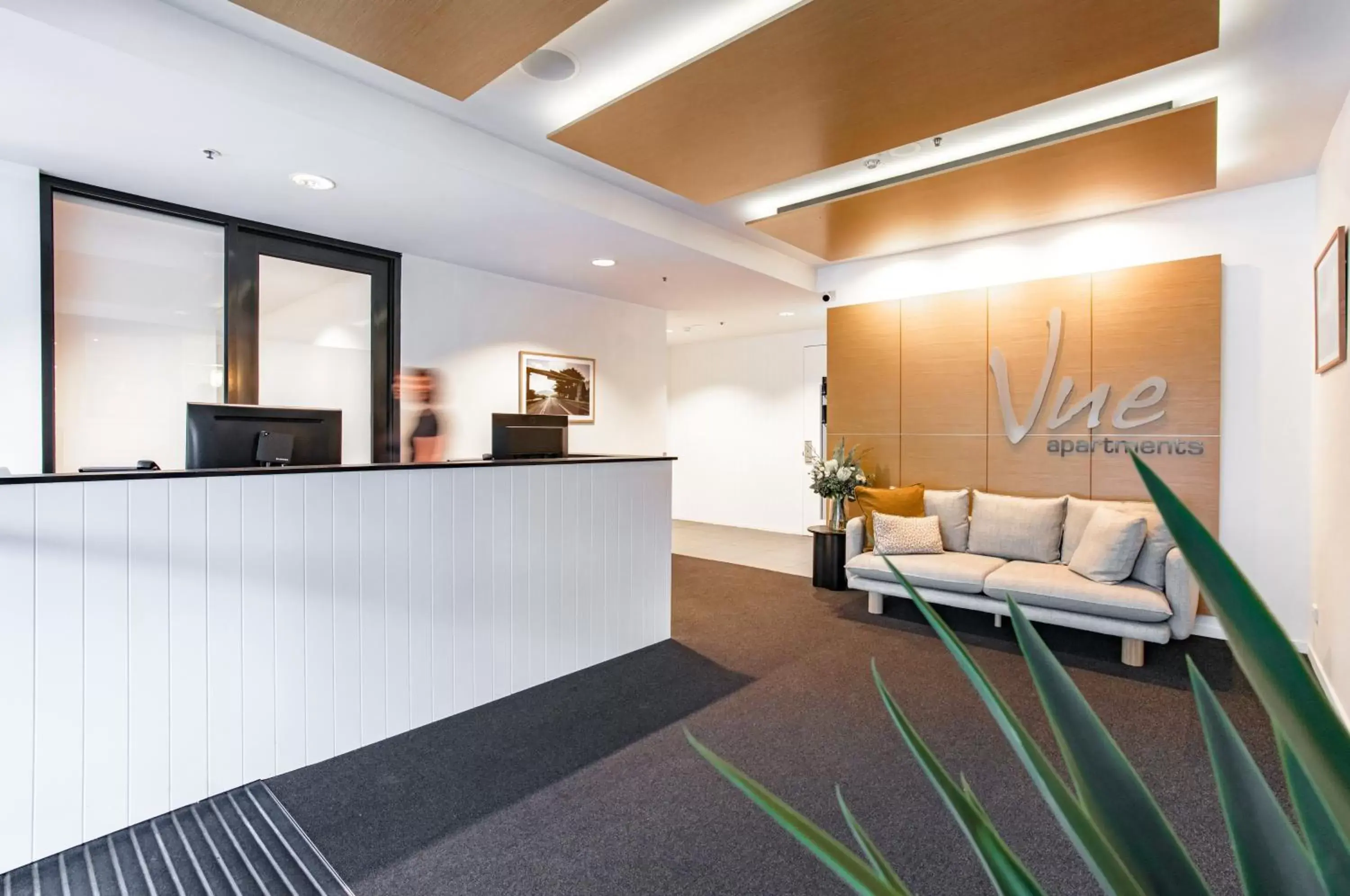 Property building, Lobby/Reception in Vue Apartments Geelong