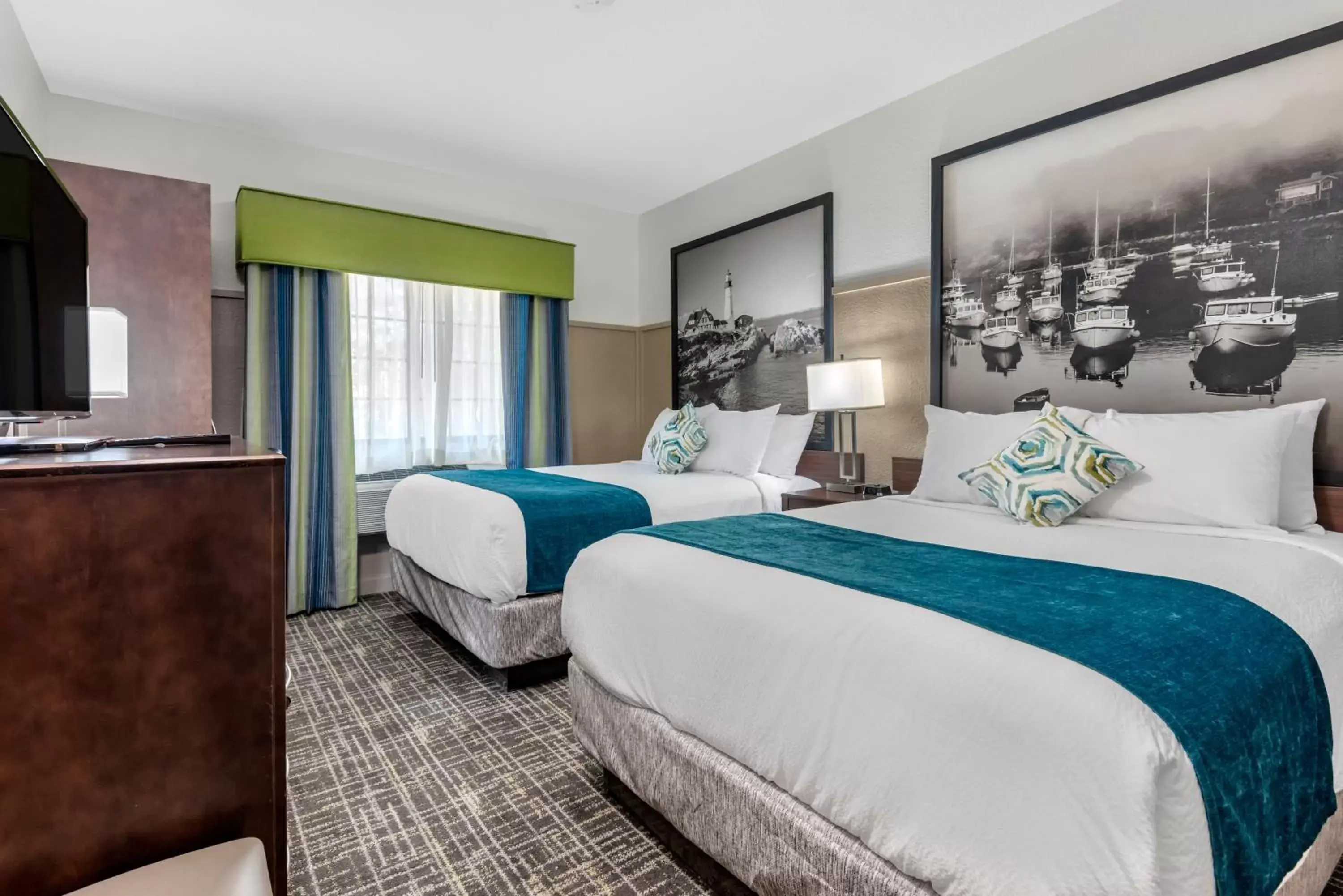 Bedroom, Bed in The Freeport Hotel, Ascend Hotel Collection