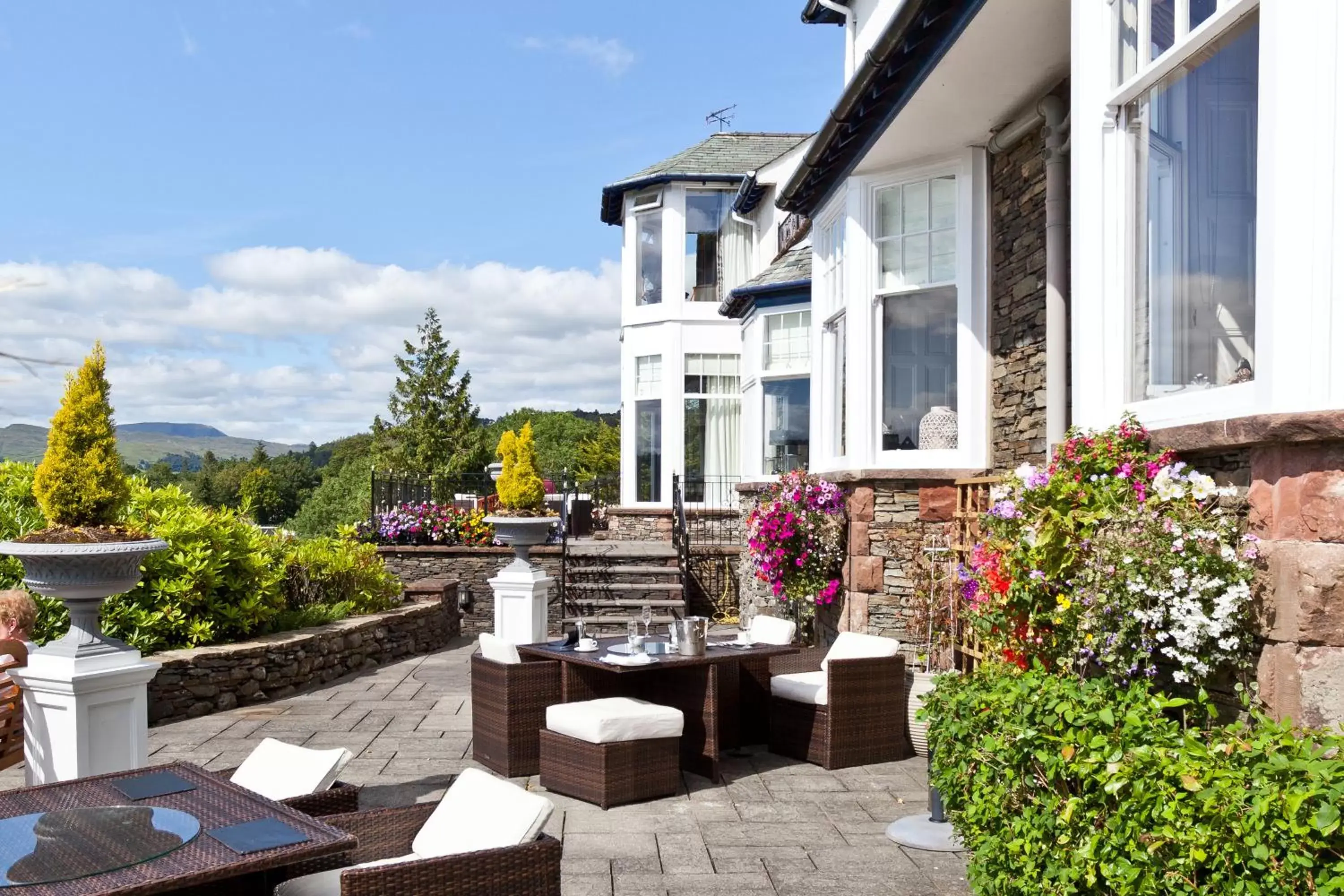 Balcony/Terrace in Hillthwaite Hotel