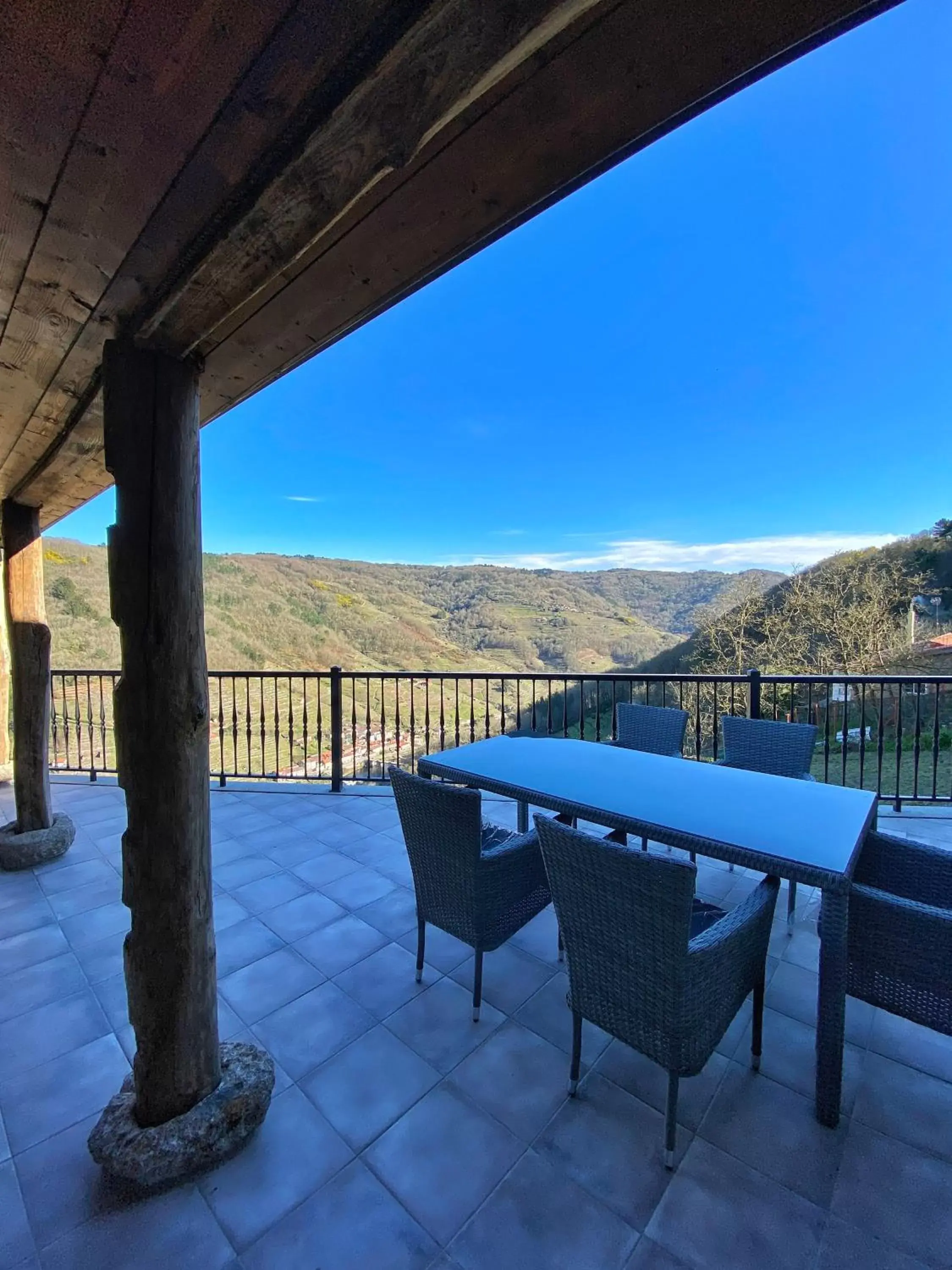 Balcony/Terrace in Casa do Veiga