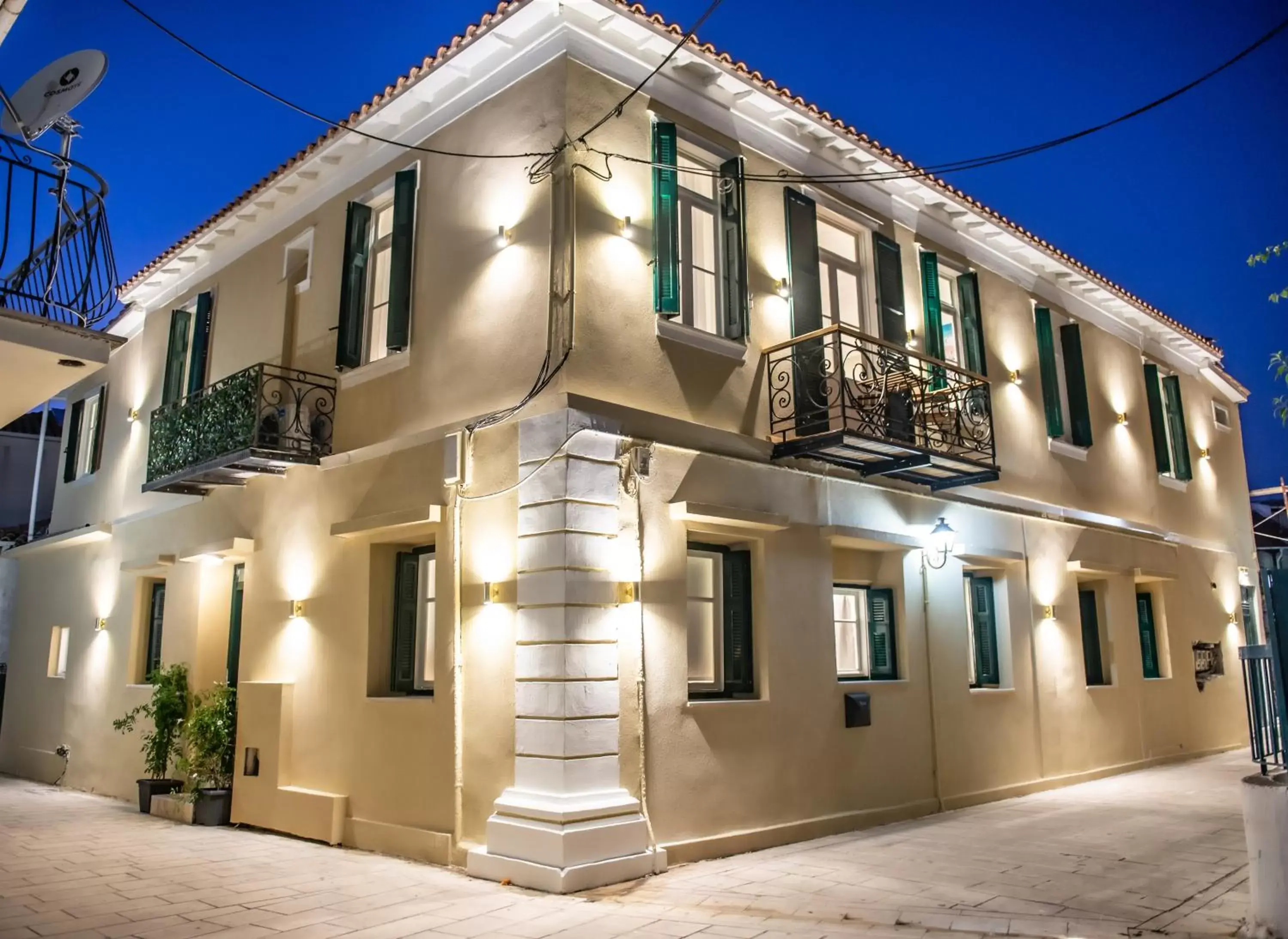 Property Building in Levkosh Apartments at Lefkada's Heart