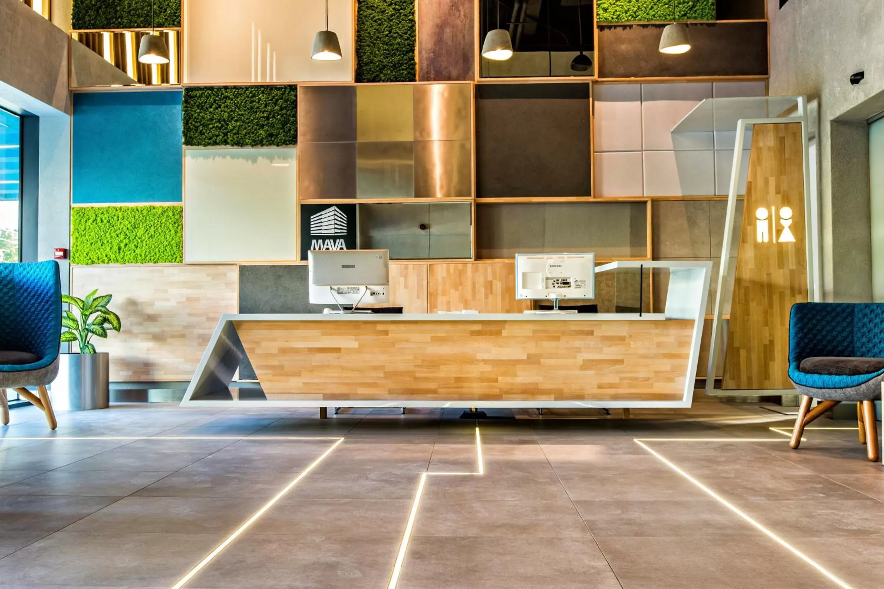 Lobby or reception in Mava Apartamente Lobby or reception in Mava Apartamente