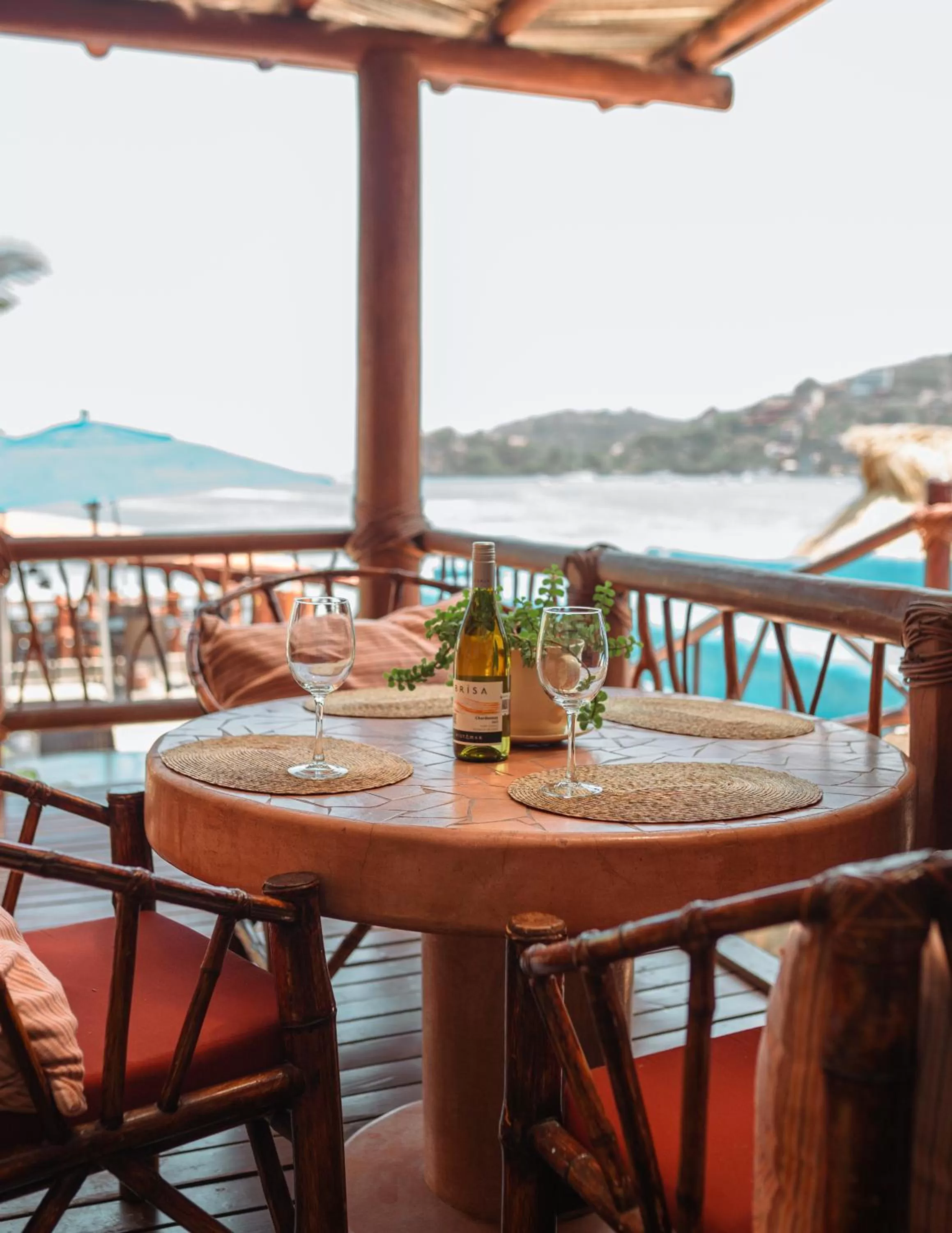 Dining area in Arena Suites