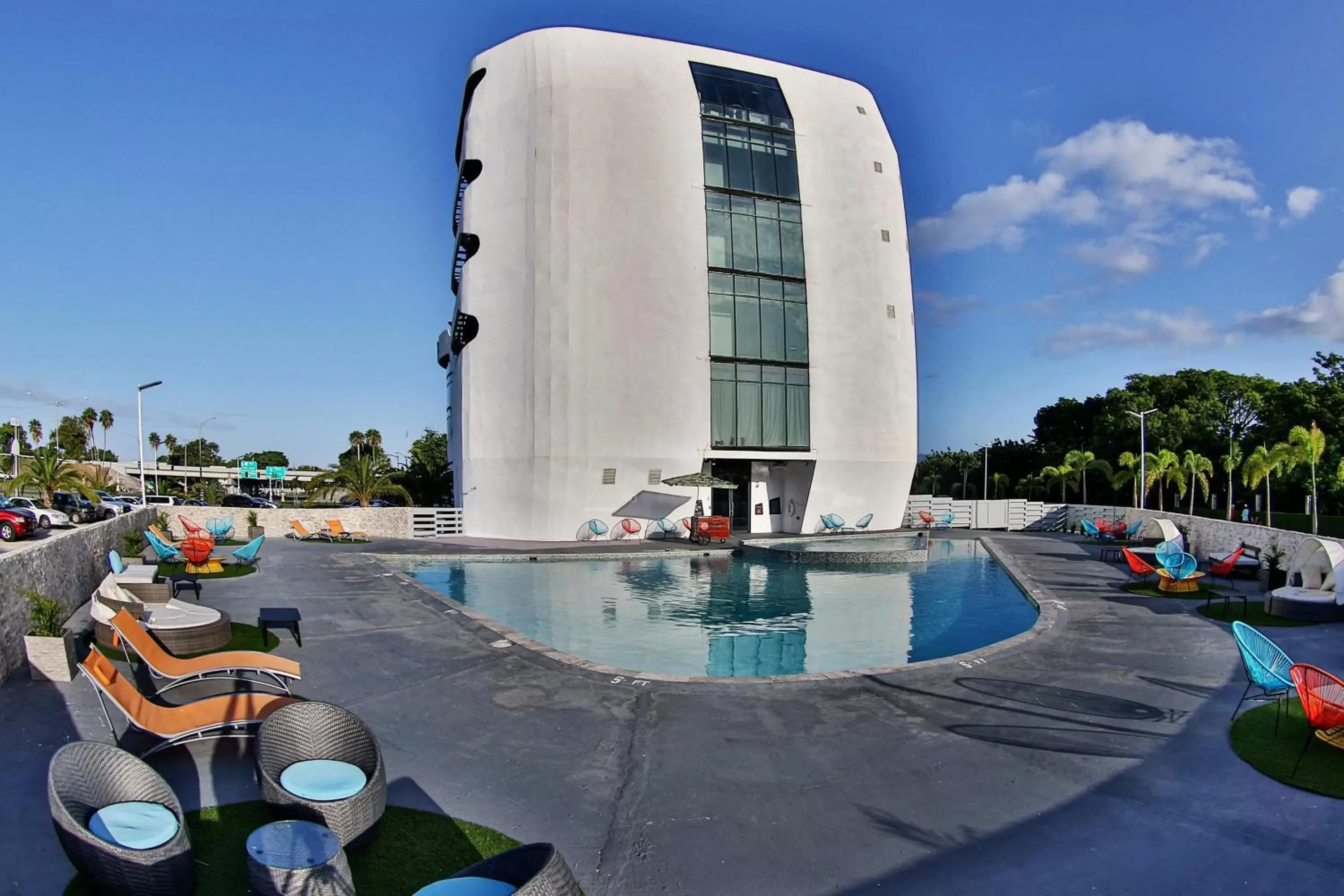 Swimming Pool in Aloft Ponce