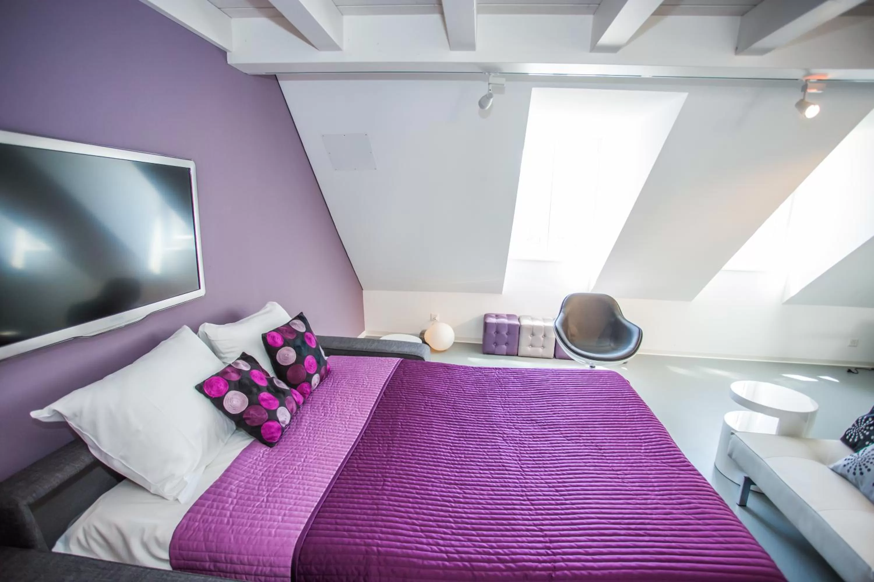 Bed in Guest House Le Charlot