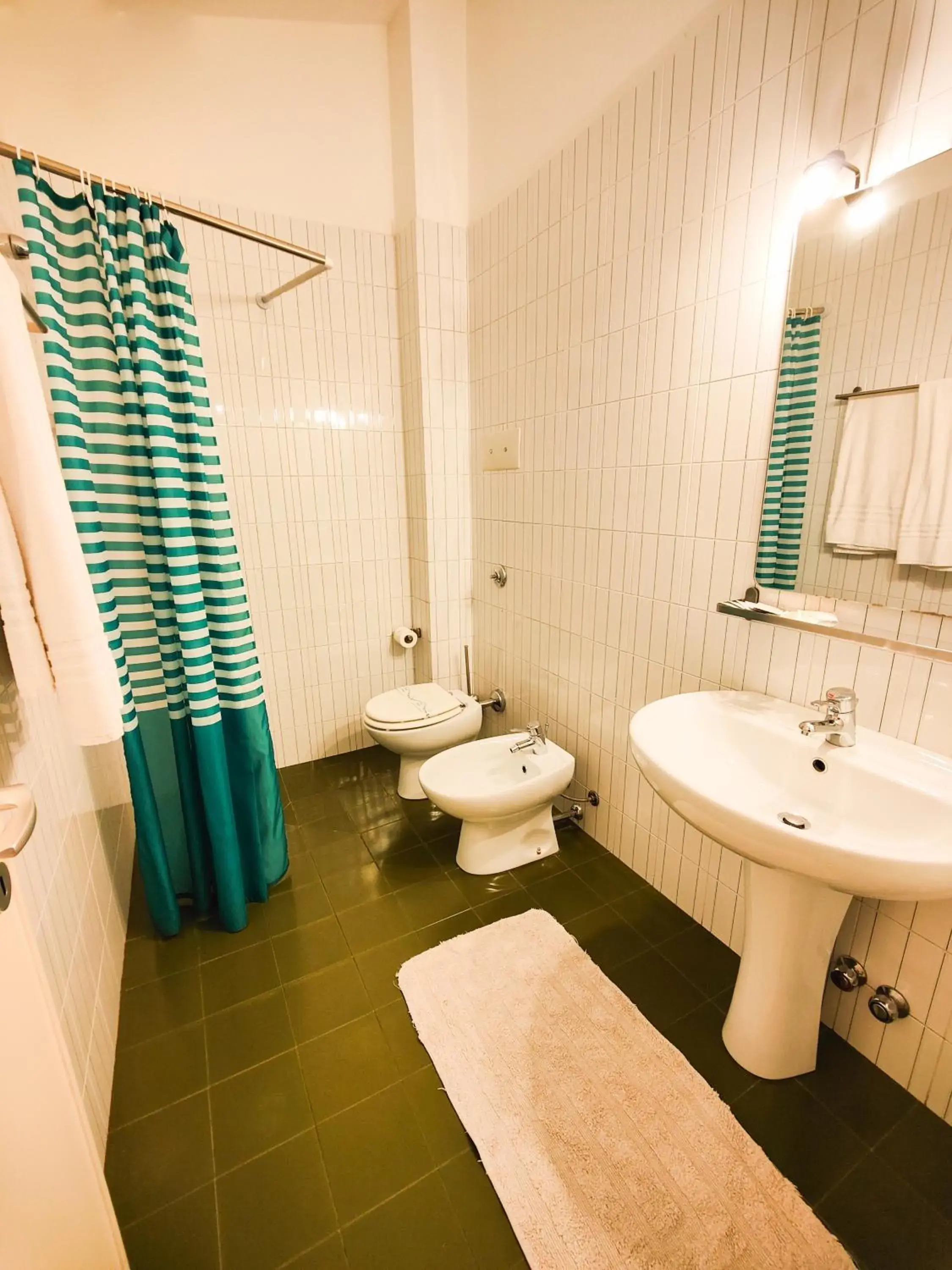 Bathroom in Hotel Meublè Tenesi