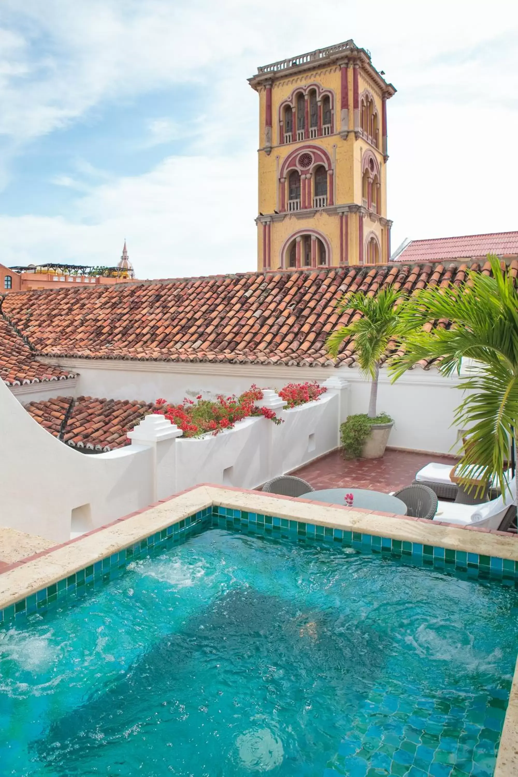 Balcony/Terrace, Property Building in Hotel Casa San Agustin