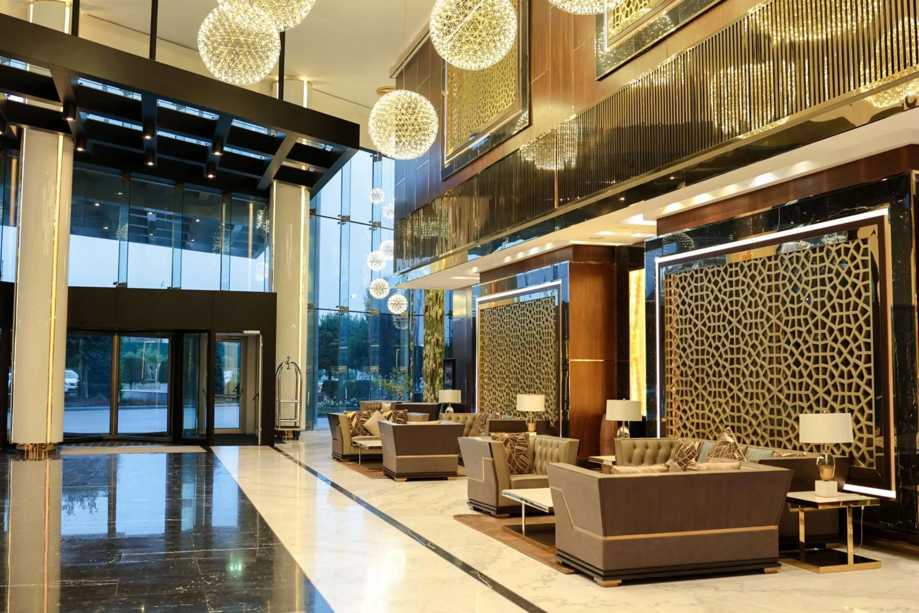 Lobby or reception in Hyatt Regency Dushanbe