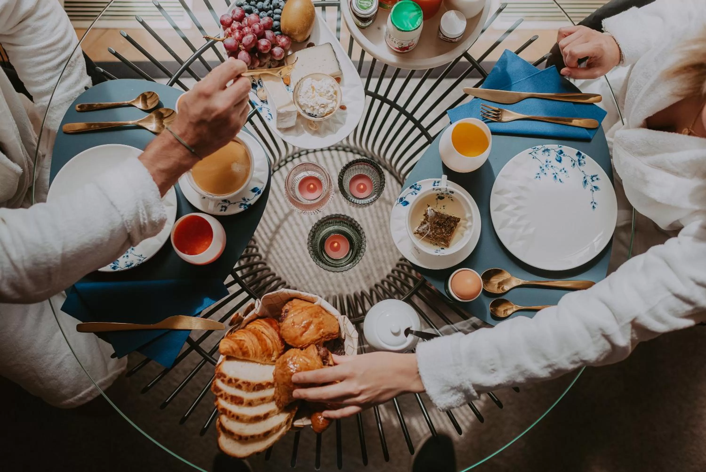 Food and drinks in Villa Geva