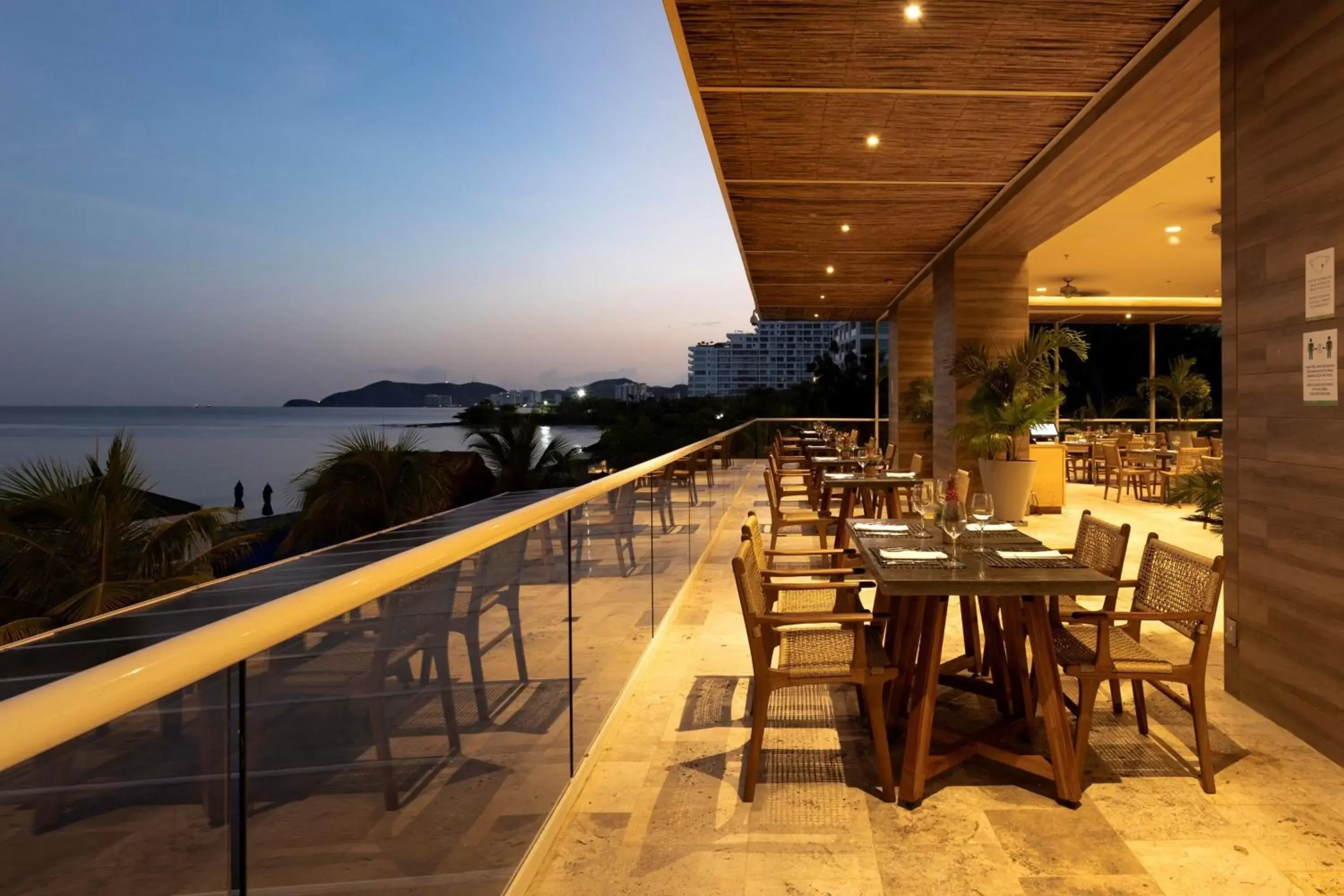 Restaurant/places to eat in Santa Marta Marriott Resort Playa Dormida