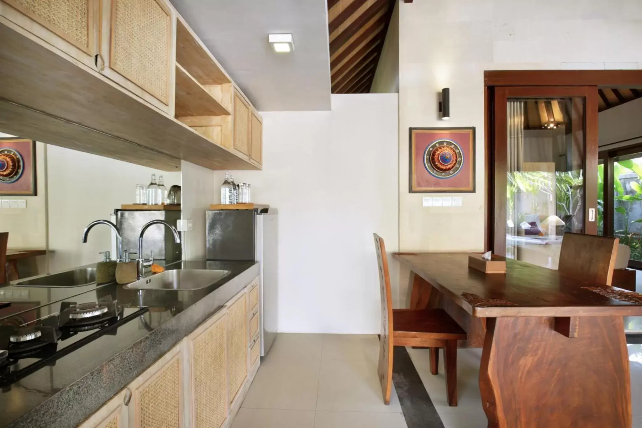 Bathroom, Kitchen/Kitchenette in Dedary Resort Ubud by Ini Vie Hospitality