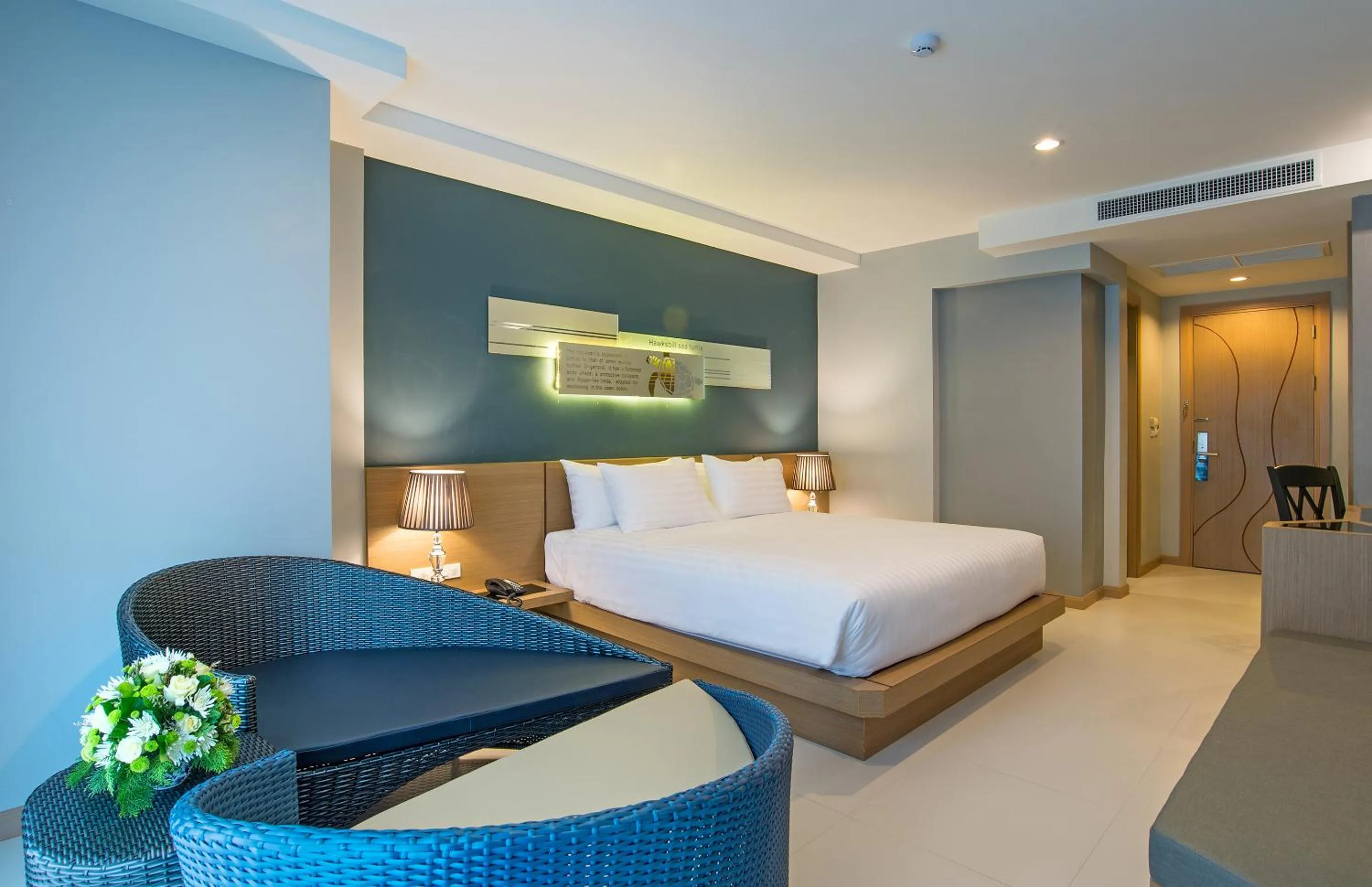 Bed in AVA SEA Resort Krabi, Ao Nang Beach