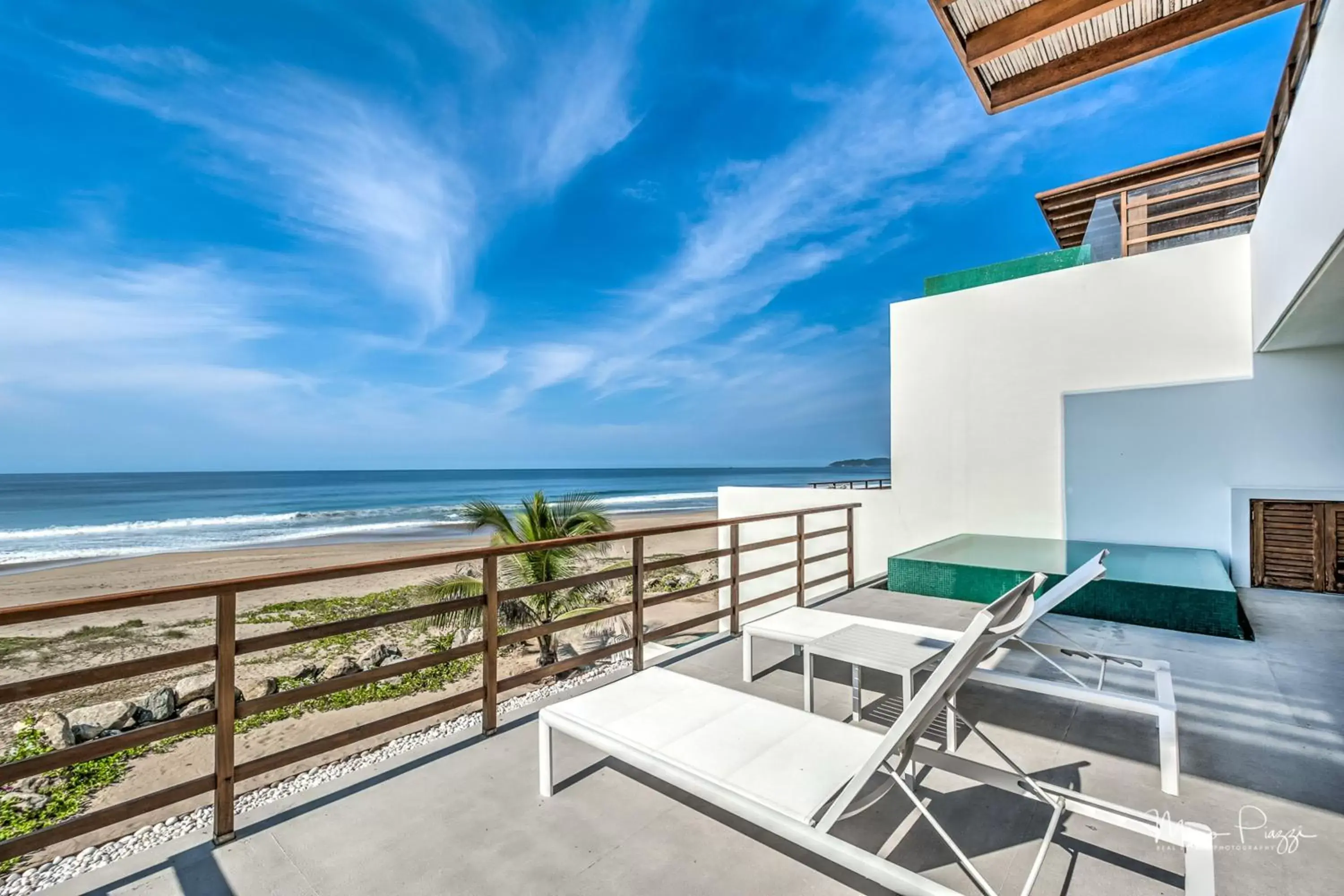 View (from property/room), Balcony/Terrace in Marea Beachfront Villas