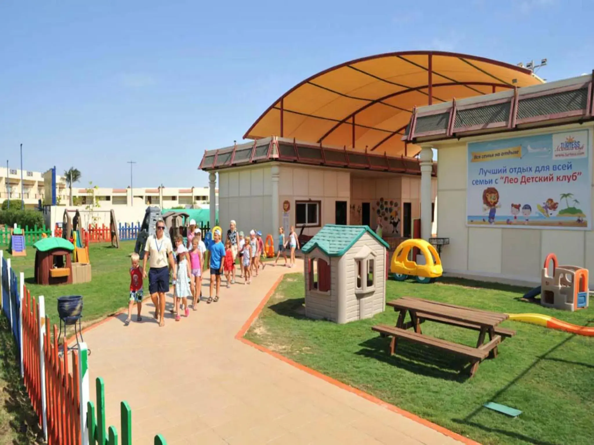 Children play ground in Concorde El Salam Sharm El Sheikh Sport Hotel