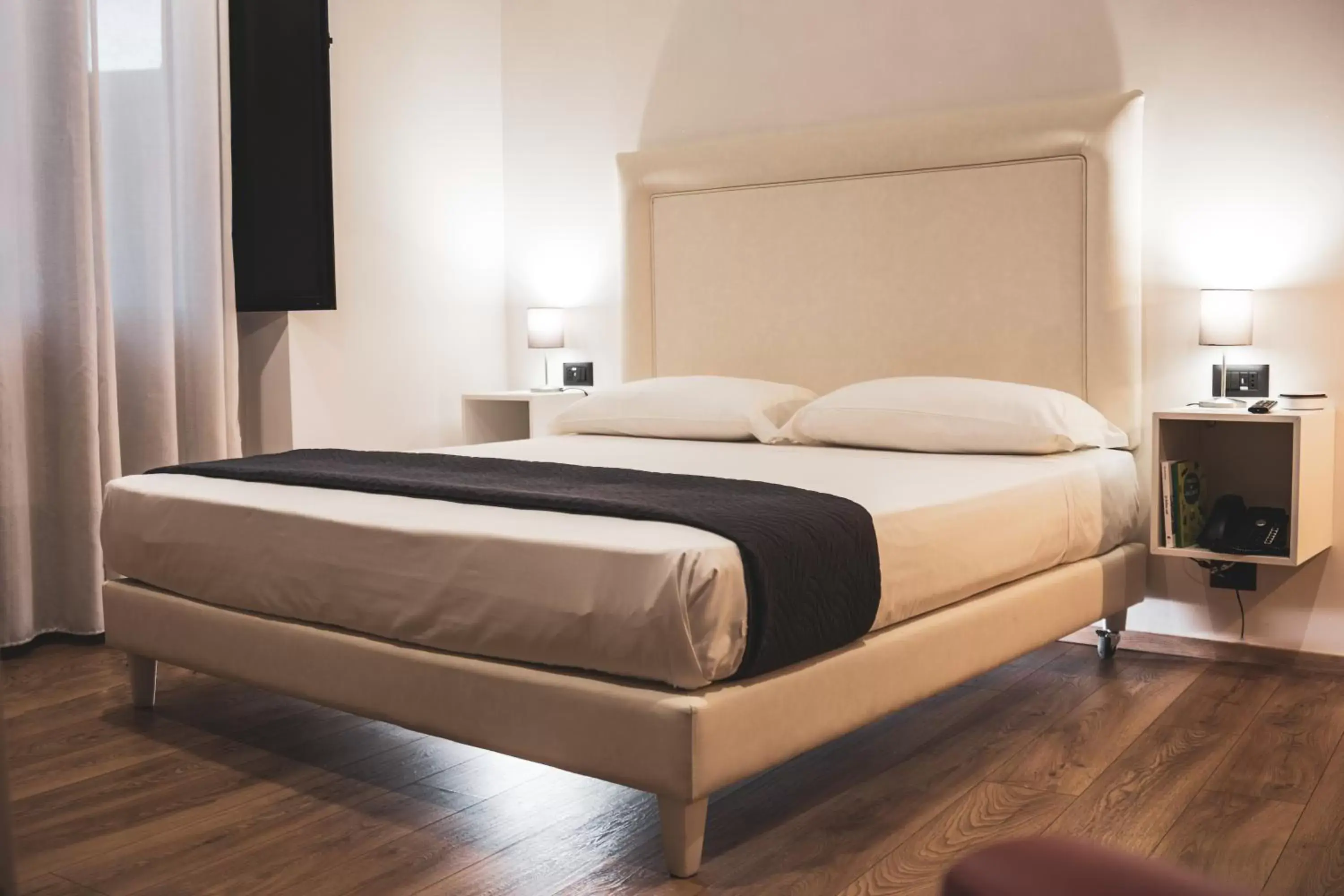 Bed in RESIDENZE CASSOLI B&B Luxury Spa