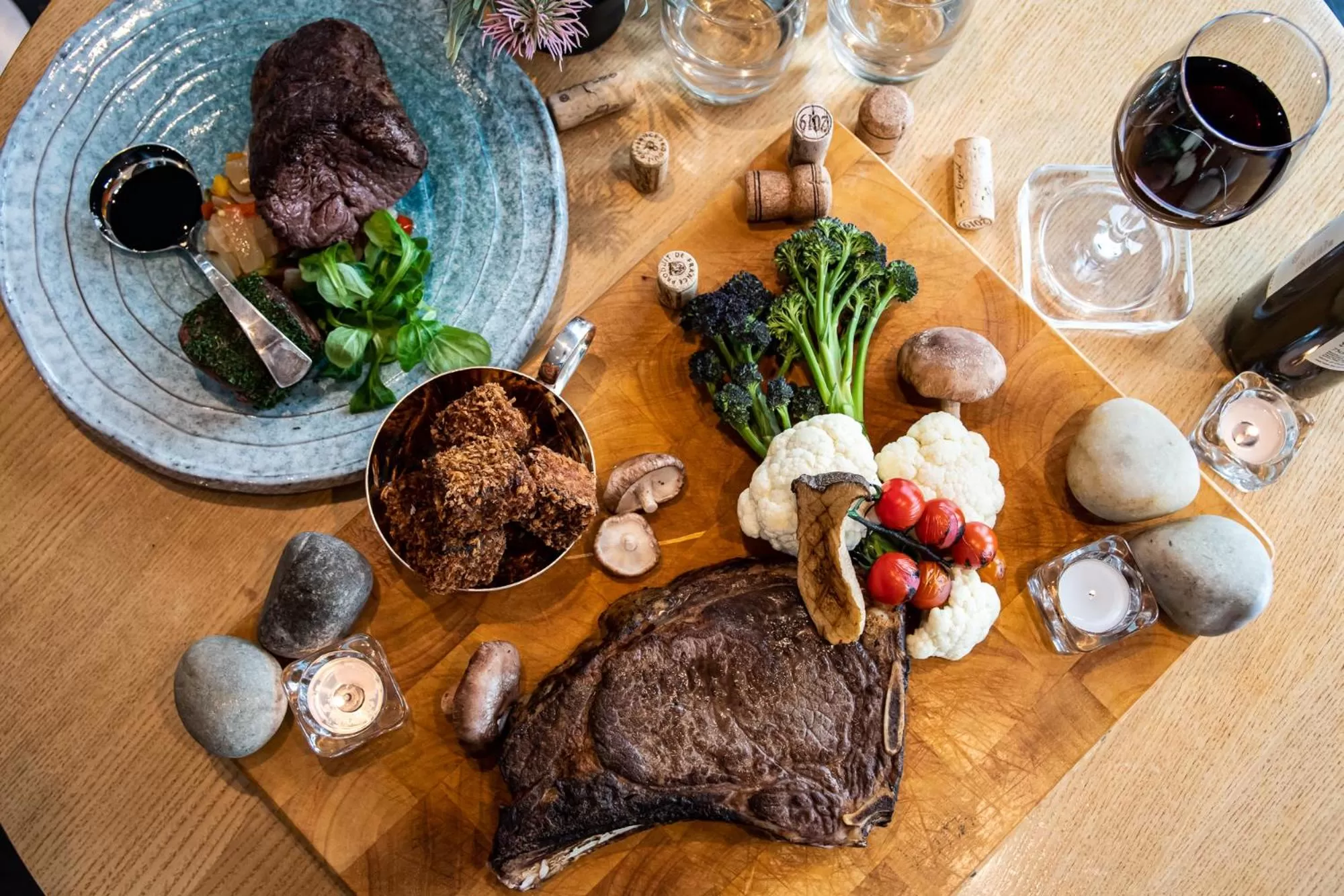 Food and drinks in Pebble Beach Seaview Restaurant & Rooms